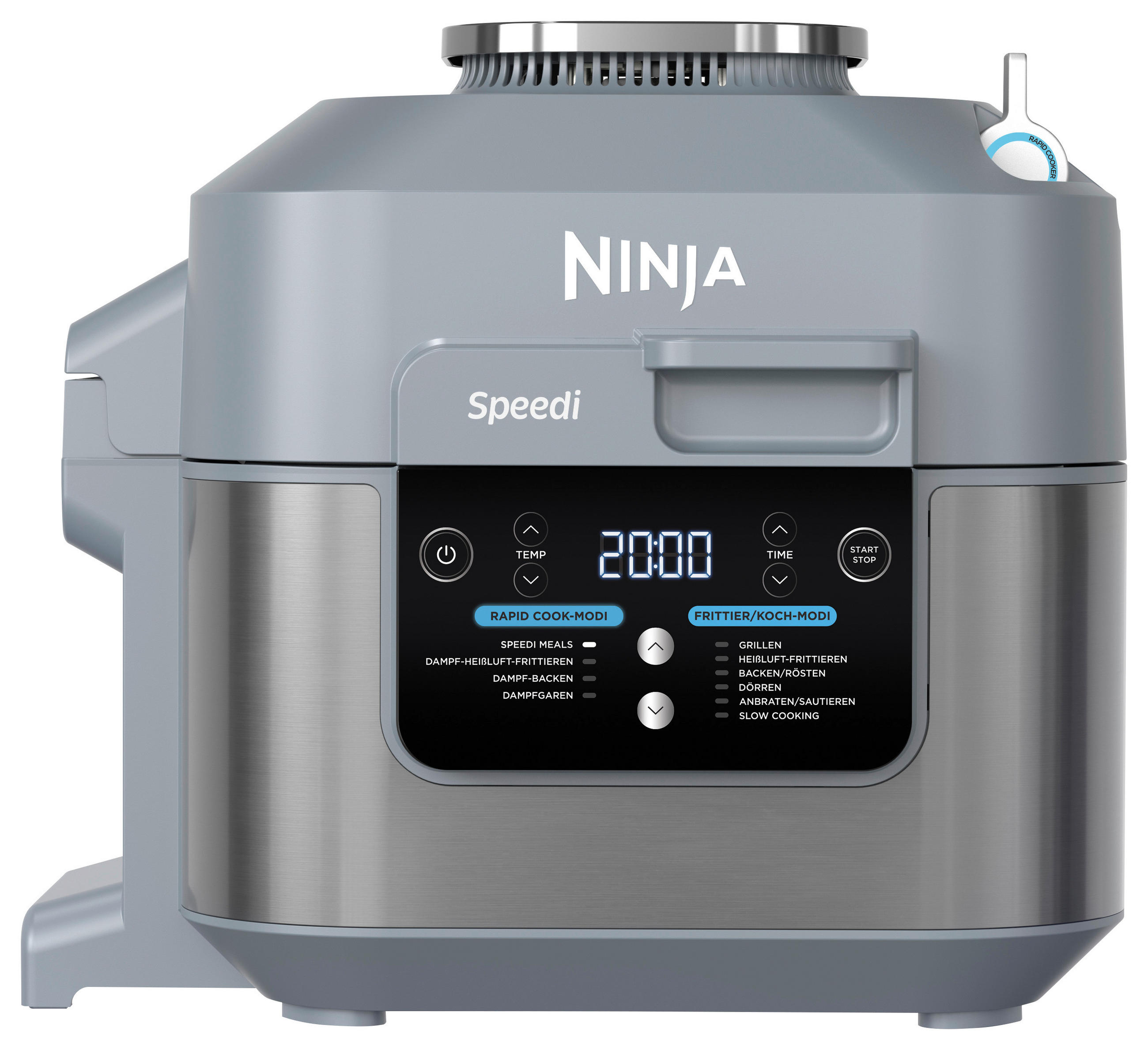 Ninja Heißluftfritteuse ON400EU grau Kunststoff B/H/L: ca. 33x31x35 cm ca. 5,7 l