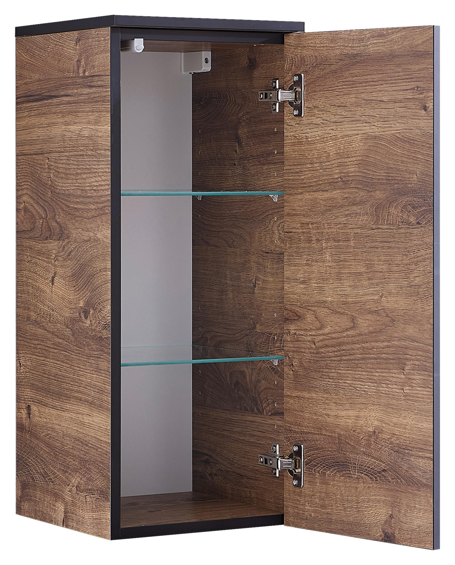 Thumbnail - Hängeschrank Quickset 374 Eiche Ribeck Nachbildung B/H/T: ca. 30x72x33 cm