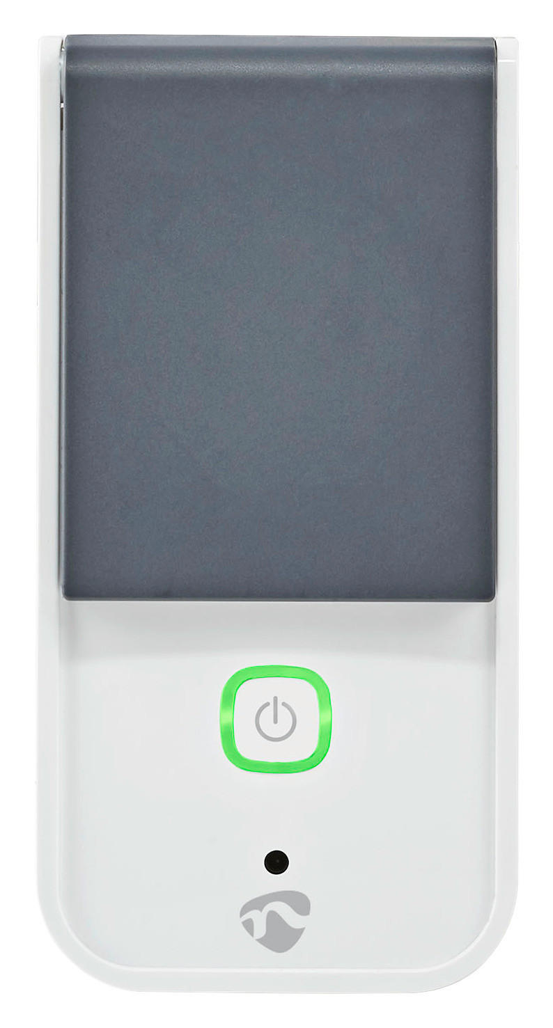 Nedis Smart-Stecker weiß grau Kunststoff B/H/L: ca. 6x11,5x9 cm