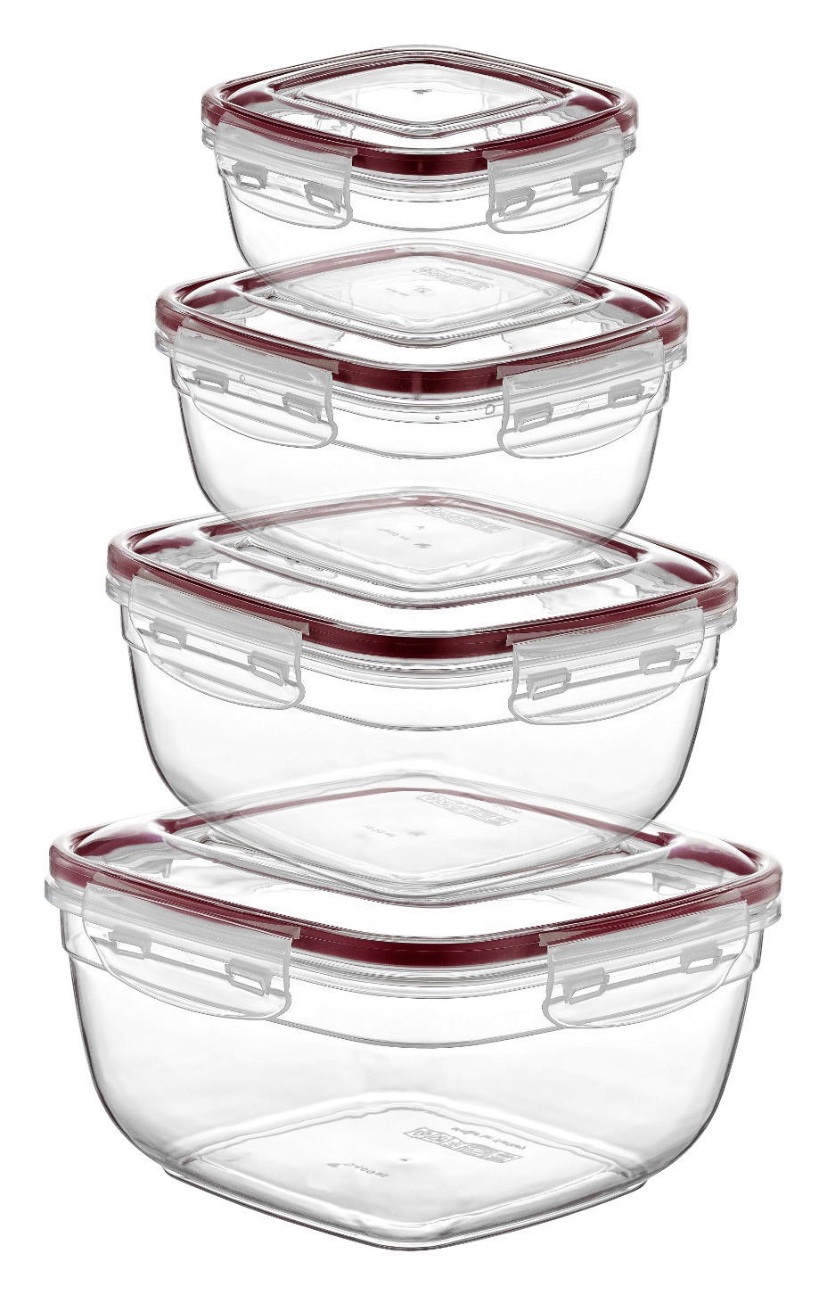 MICHELINO Frischhaltedosenset rot