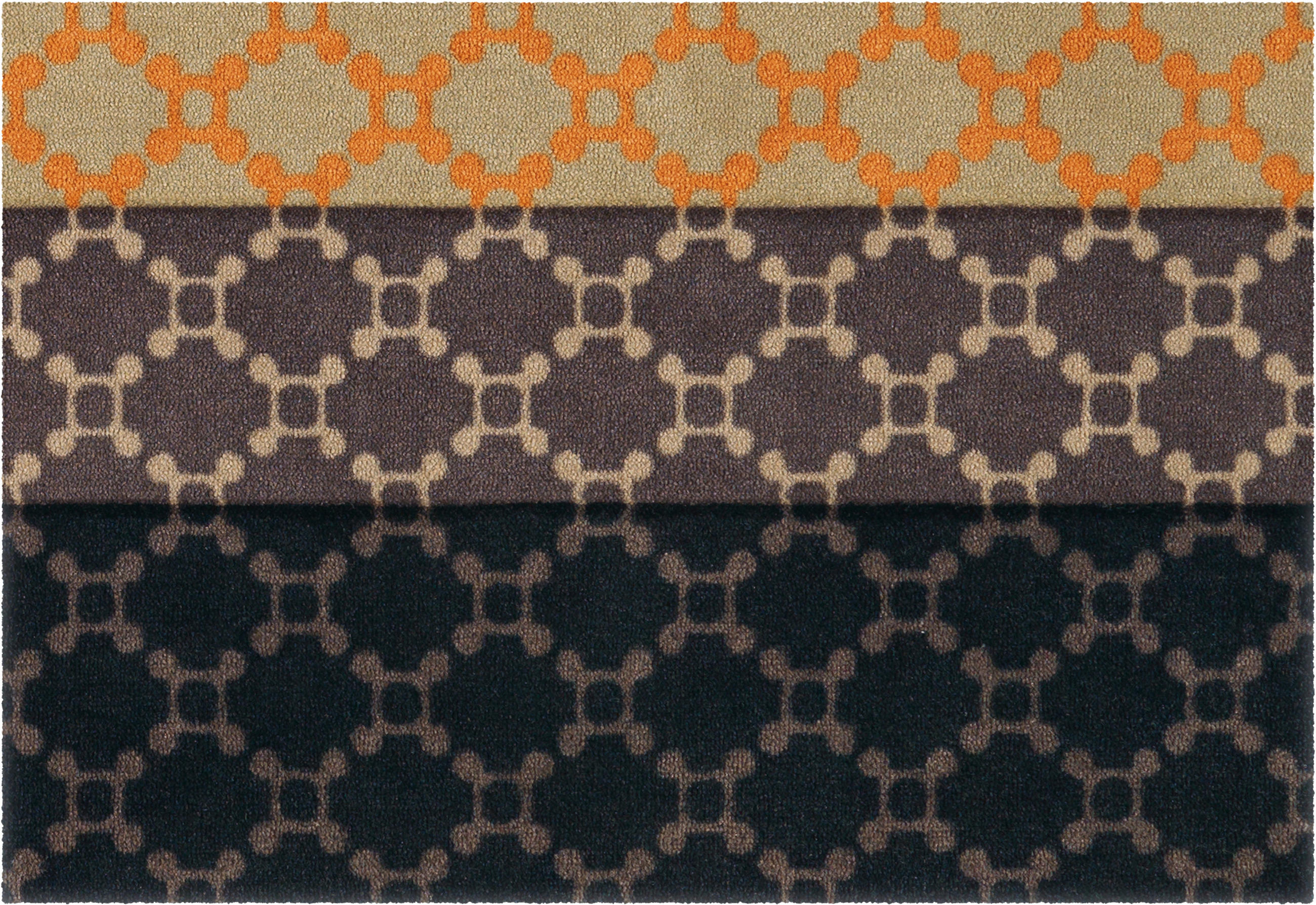 Arte Espina Kurzflorteppich Living Mat 53 sand B/L: ca. 64x168 cm