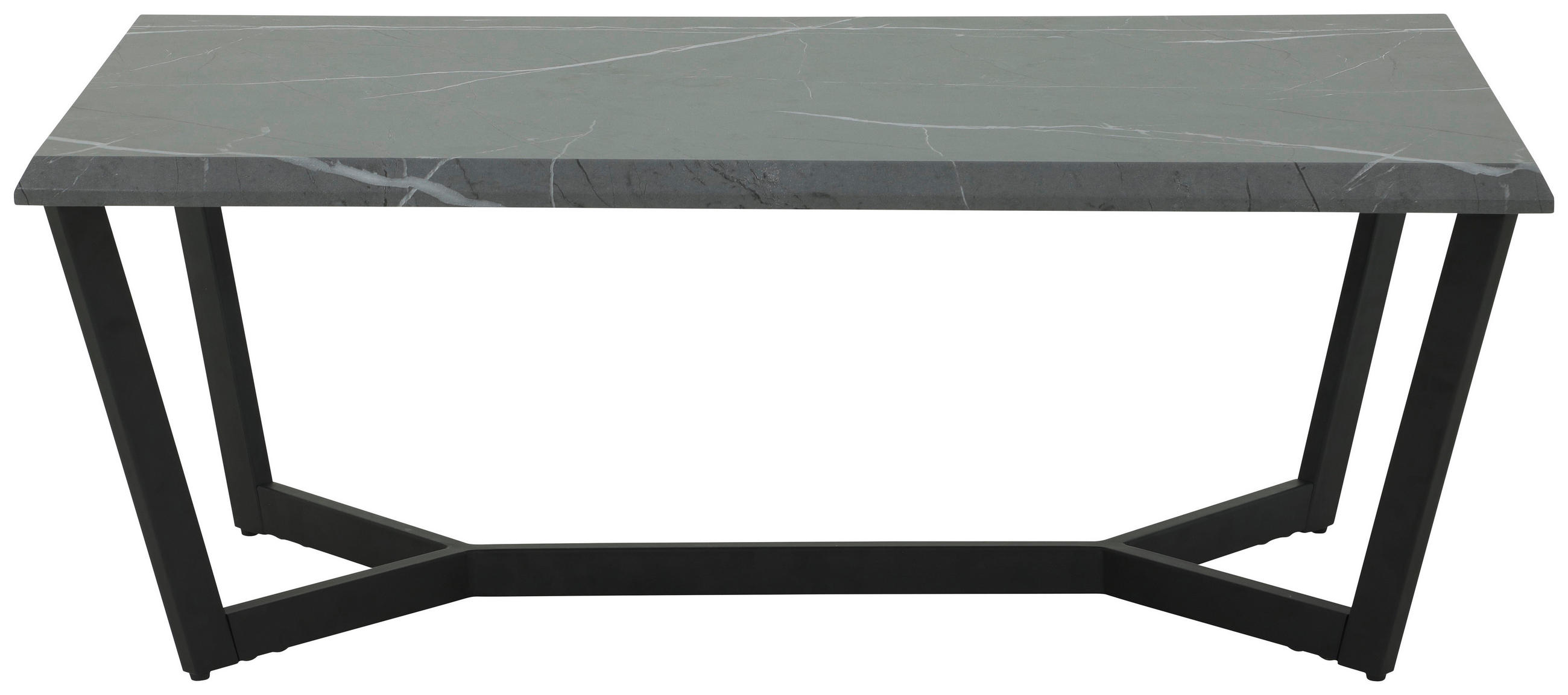 Thumbnail - Couchtisch Roland grau Marmor Optik B/H/T: ca. 110x42x60 cm