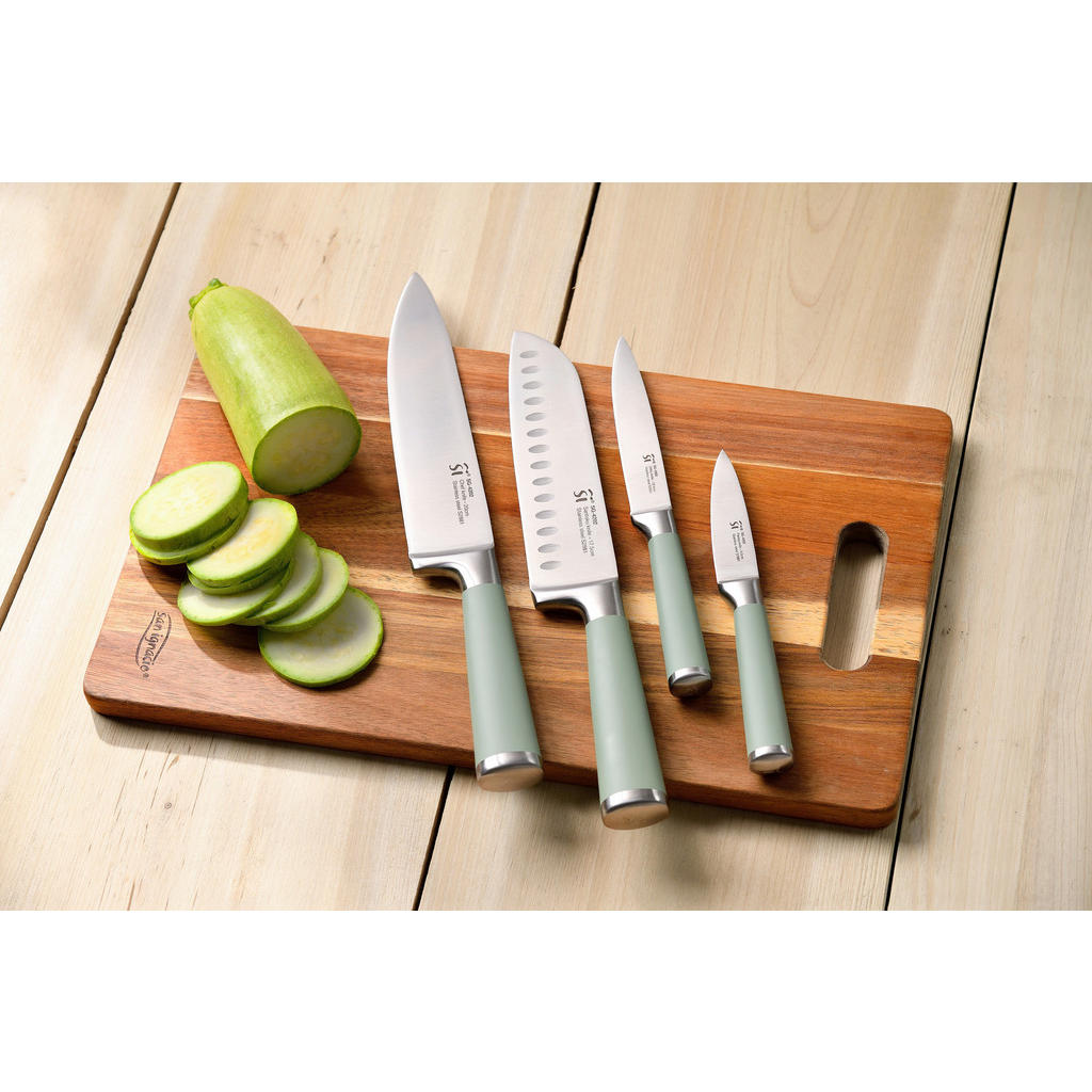 Thumbnail - SAN IGNACIO Messerset Moods silber Edelstahl 4 tlg.