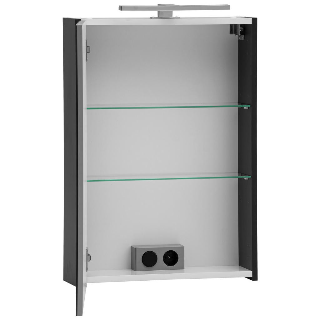 Thumbnail - Spiegelschrank Lanos anthrazit B/H/T: ca. 50x75x16 cm