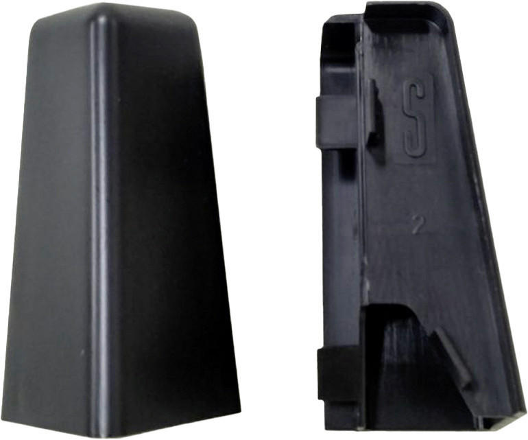 Außenecke schwarz L/B/H: ca. 1x1x5,8 cm