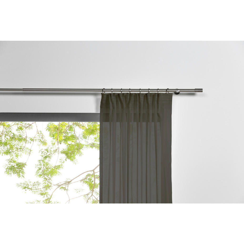 Thumbnail - Kombivorhang 2er Pack Pure grau B/L: ca. 135x300 cm