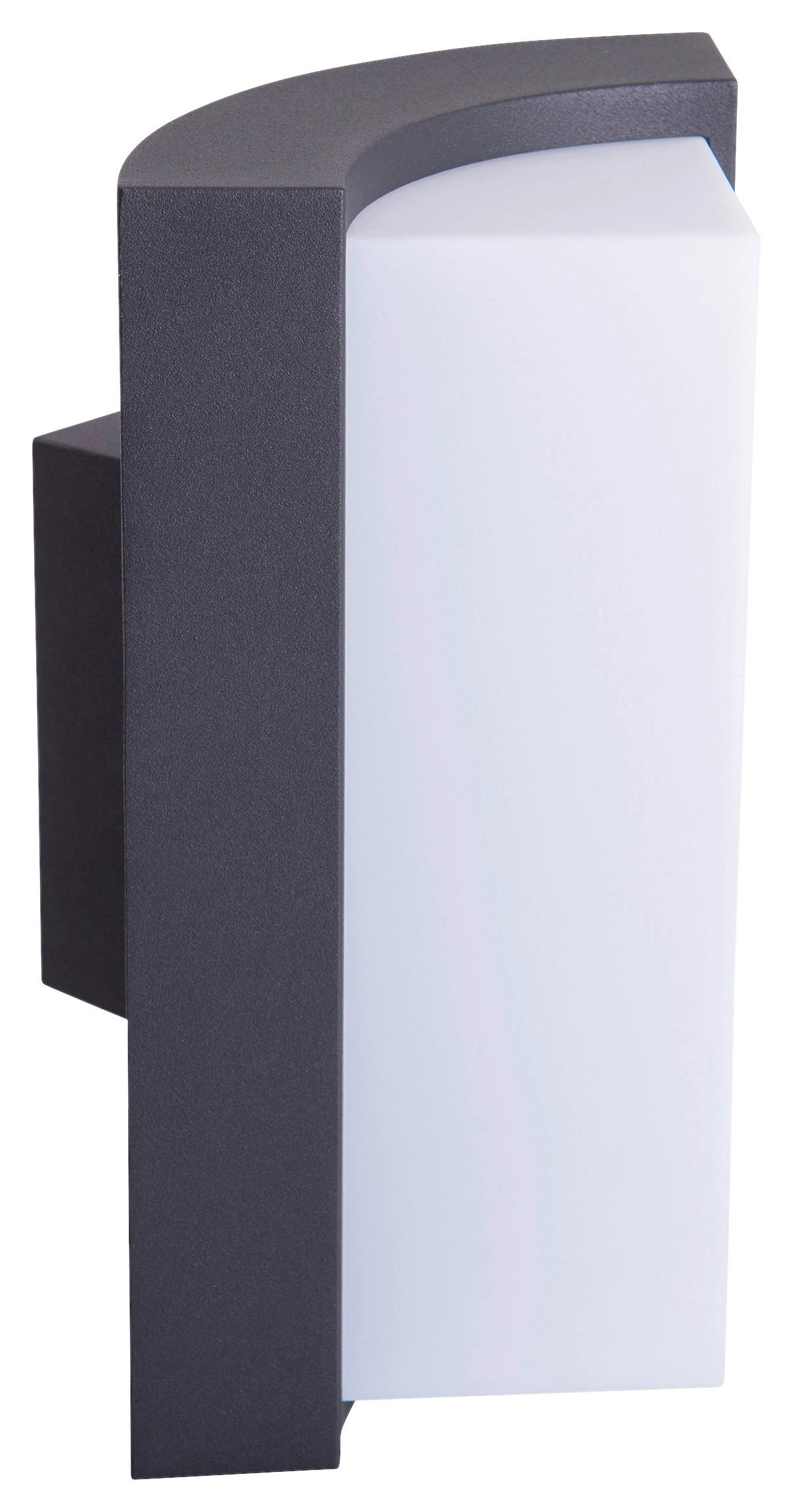 LED-Außenwandleuchte 1162997 anthrazit weiß B/H/T: ca. 14,8x22x12,4 cm