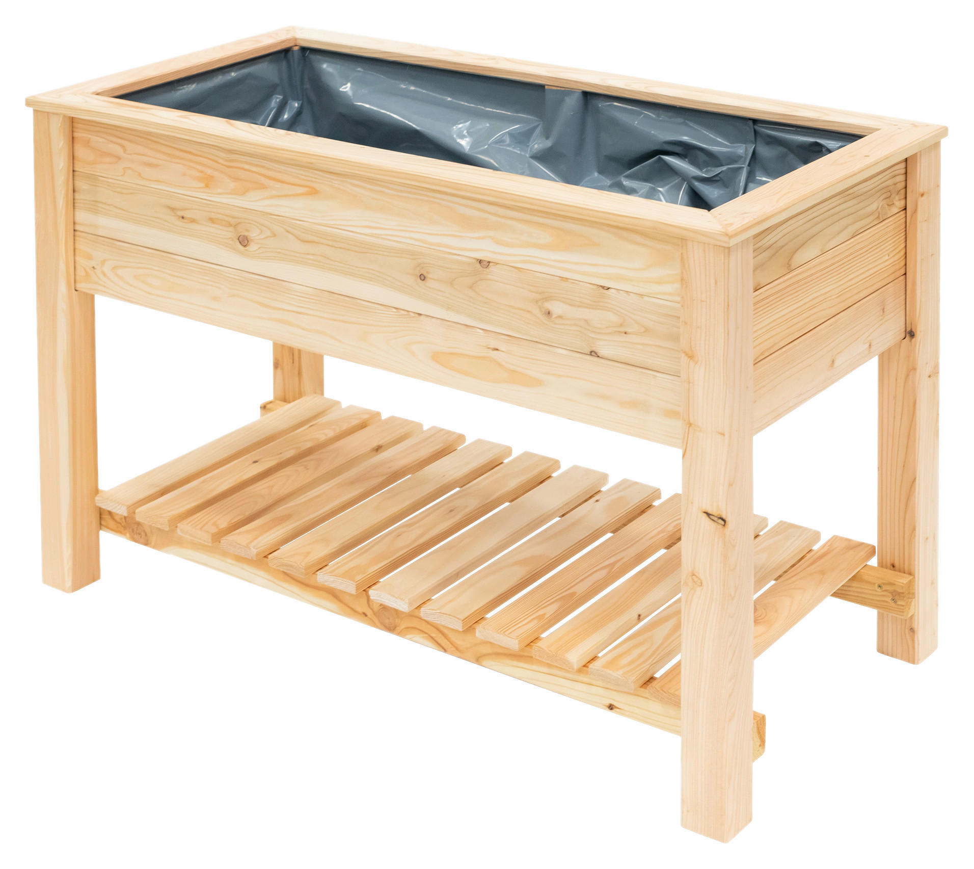Westmann Stelzenhochbeet natur Holz B/H/T: ca. 120x75x65 cm