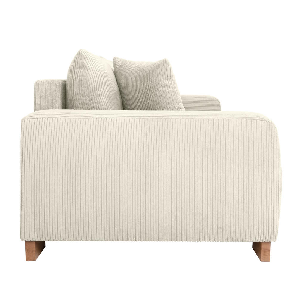 Thumbnail - Big Sofa Alpha New beige Microfaser B/H/T: ca. 244x85x112 cm