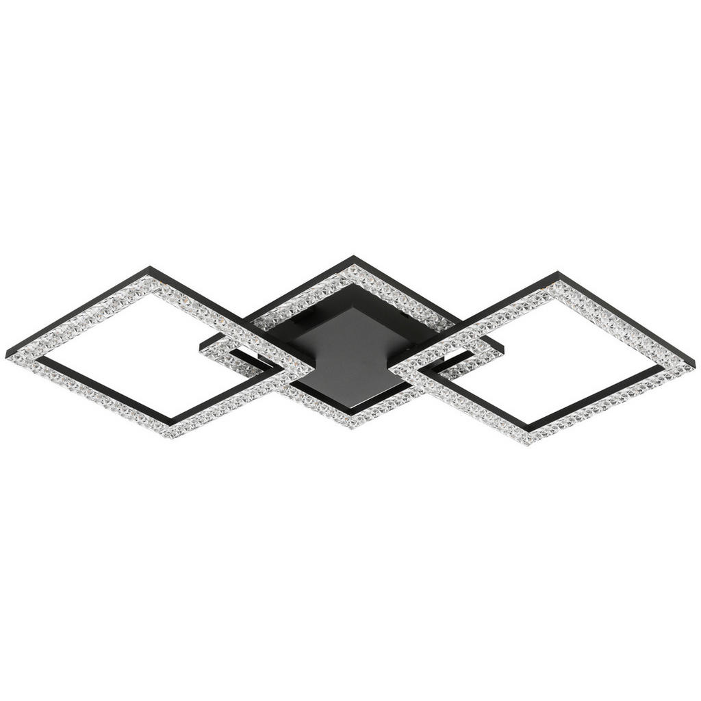 Thumbnail - POCOline Deckenleuchte Lux schwarz Kunststoff B/H/L: ca. 29x8x64 cm