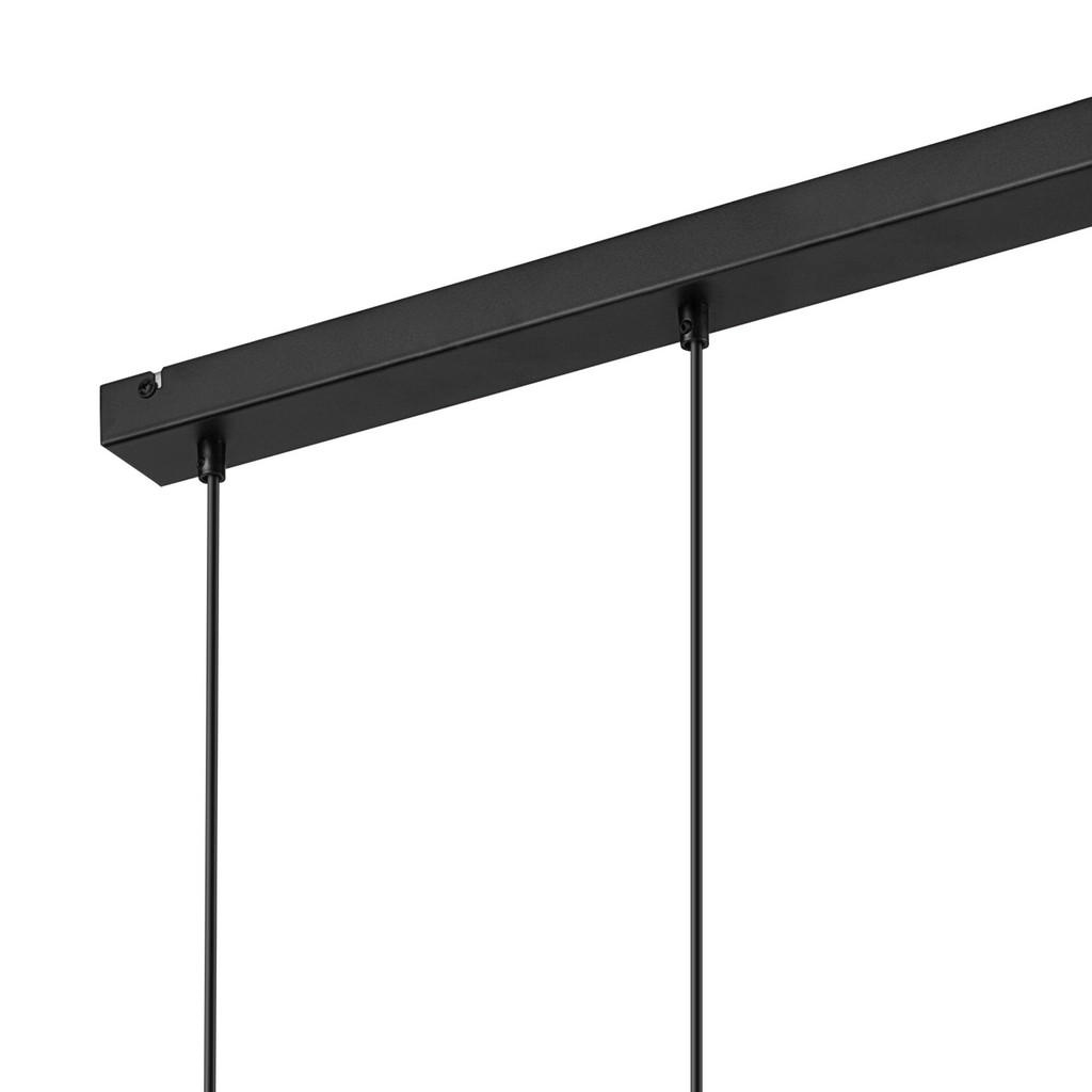 Thumbnail - Lamkur Pendelleuchte MIA 40462 Chrom Metall Stahl H/L: ca. 83x70 cm E27 3 Brennstellen