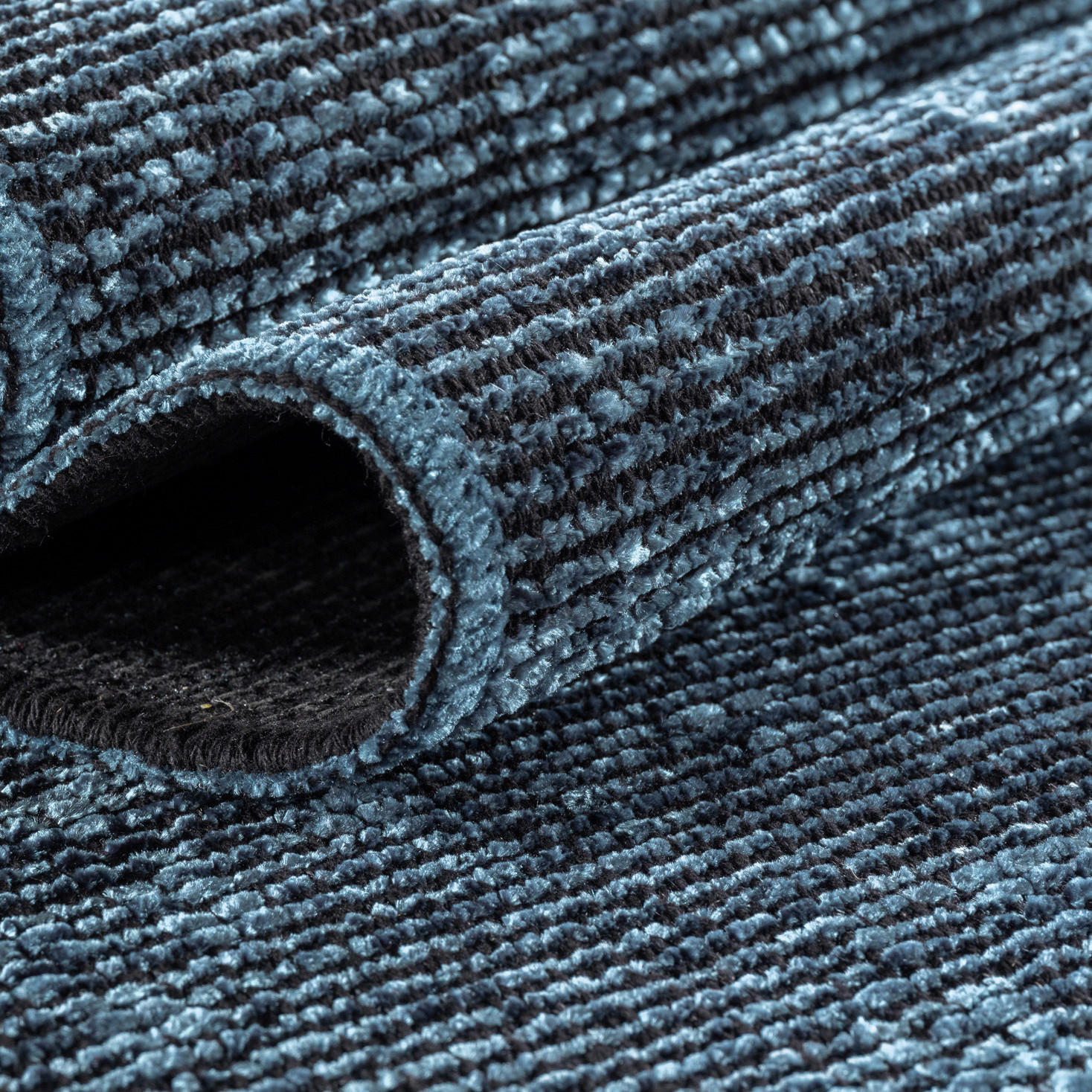 Thumbnail - Ayyildiz Teppich SPACE blau B/L: ca. 120x170 cm