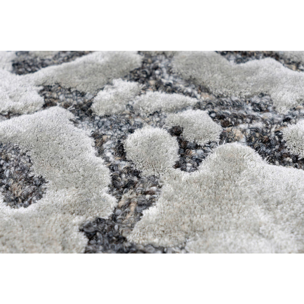 Thumbnail - Arte Espina Kurzflorteppich Damast 400 creme B/L: ca. 140x200 cm