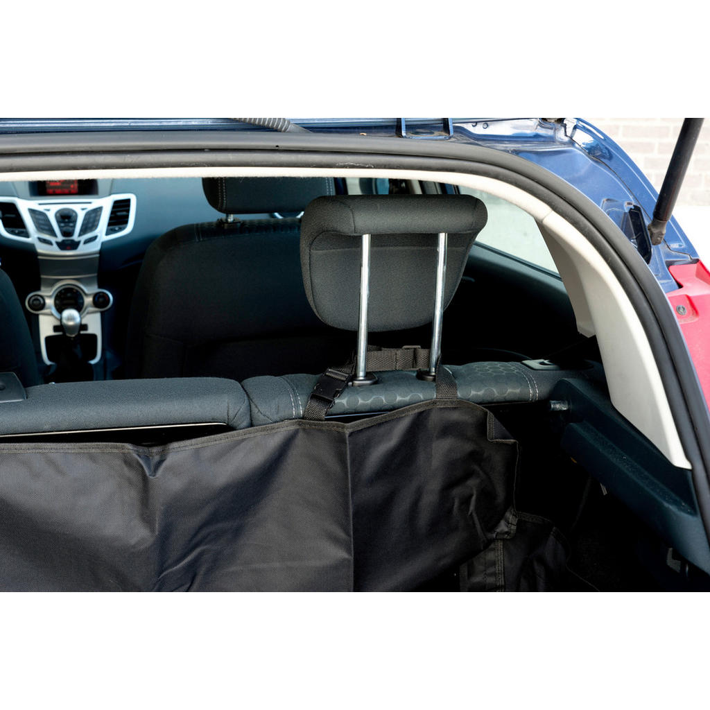 Thumbnail - Hundedecke Auto Kofferraum schwarz Polyester B/H/L: ca. 104x33x155 cm