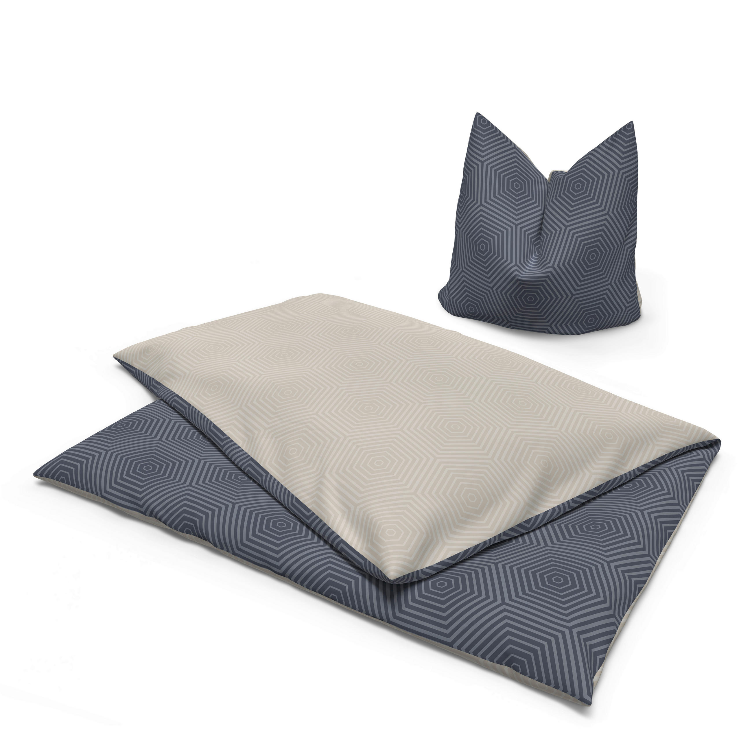 Thumbnail - Baumwoll Wende Bettwäsche Renforce