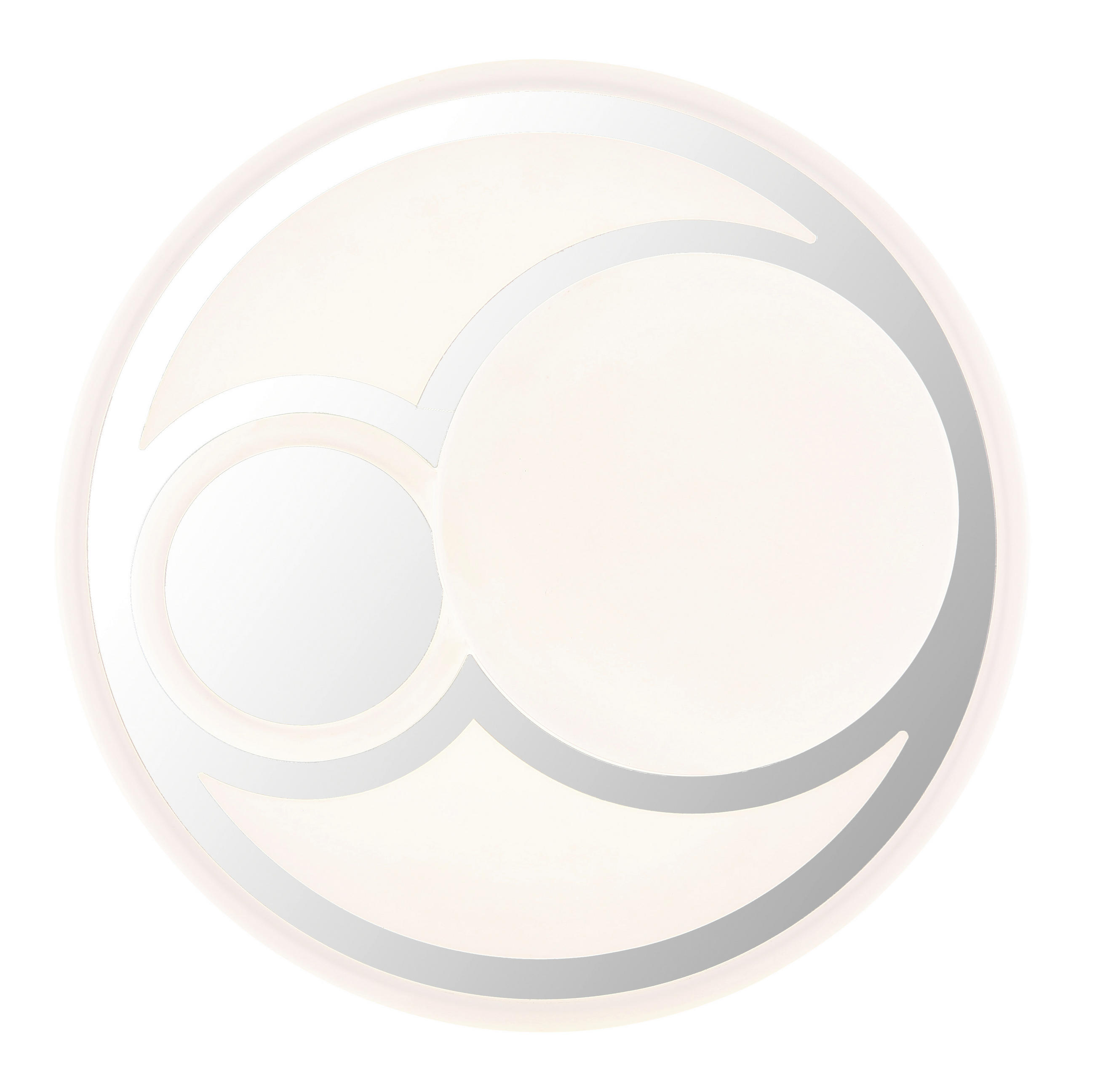 Thumbnail - GLOBO LED-Deckenleuchte Ruiz weiß Opal Metall Kunststoff H/D: ca. 7,5x38 cm