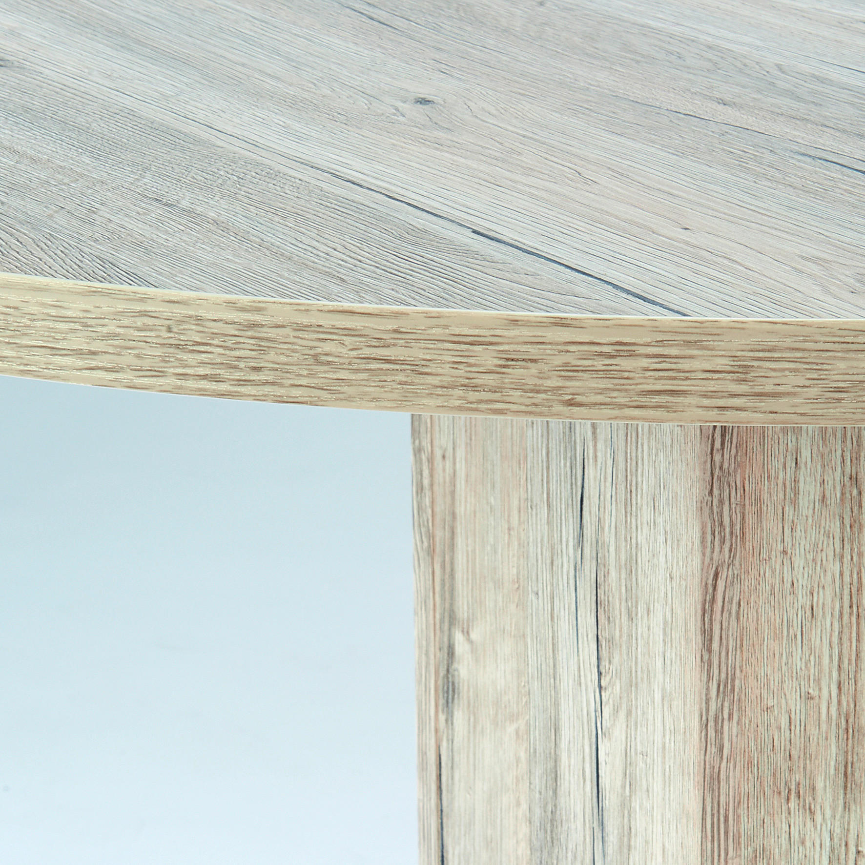 Thumbnail - Esstisch Leo Eiche Sherwood Nachbildung B/H/T/D: ca. 100x75x100x100 cm