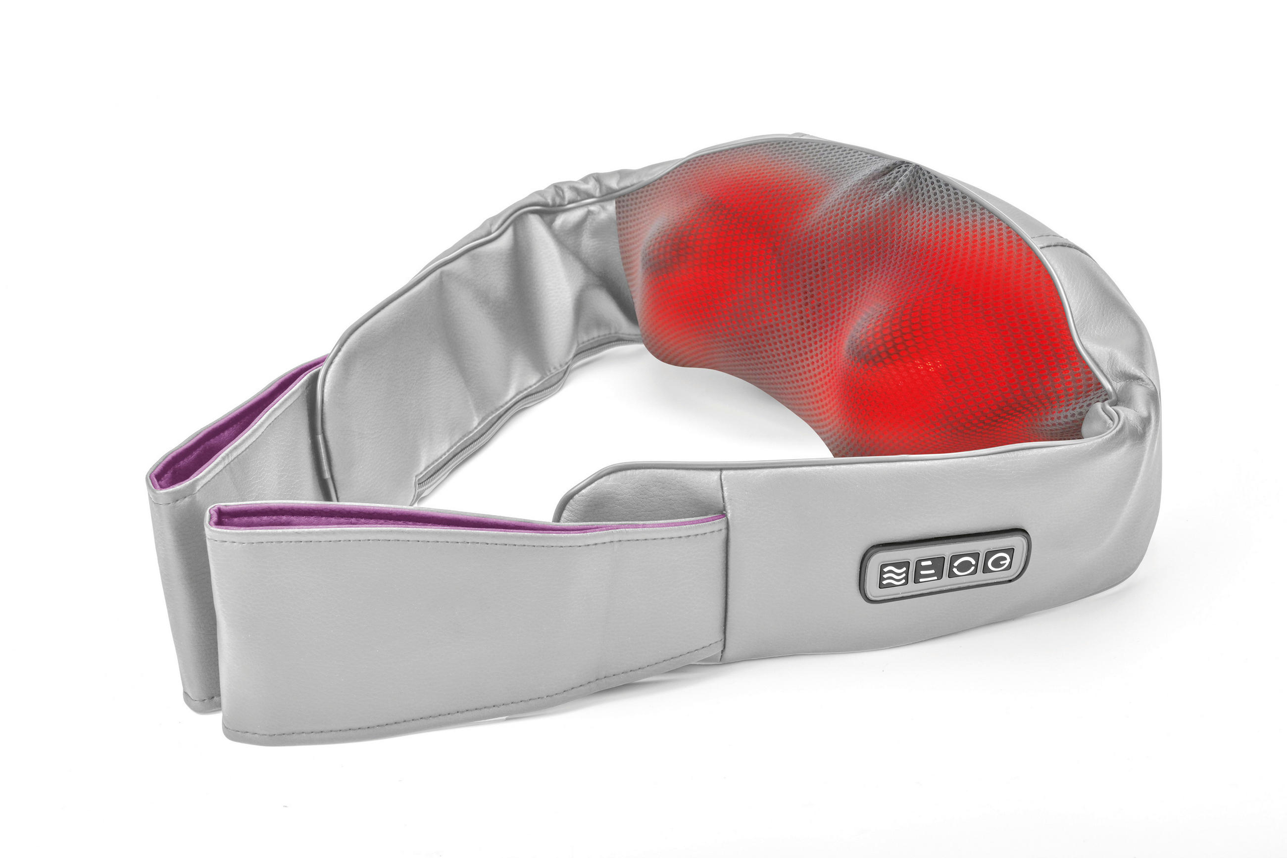 Thumbnail - CLEANmaxx Shiatsu-Massagegerät grau lila