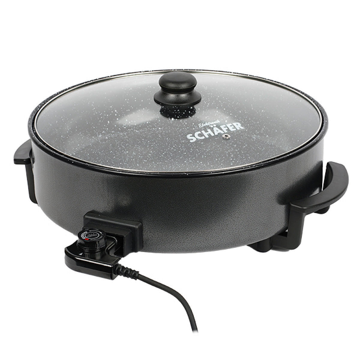 MICHELINO Elektrische Multipfanne schwarz H/D: ca. 7x42 cm