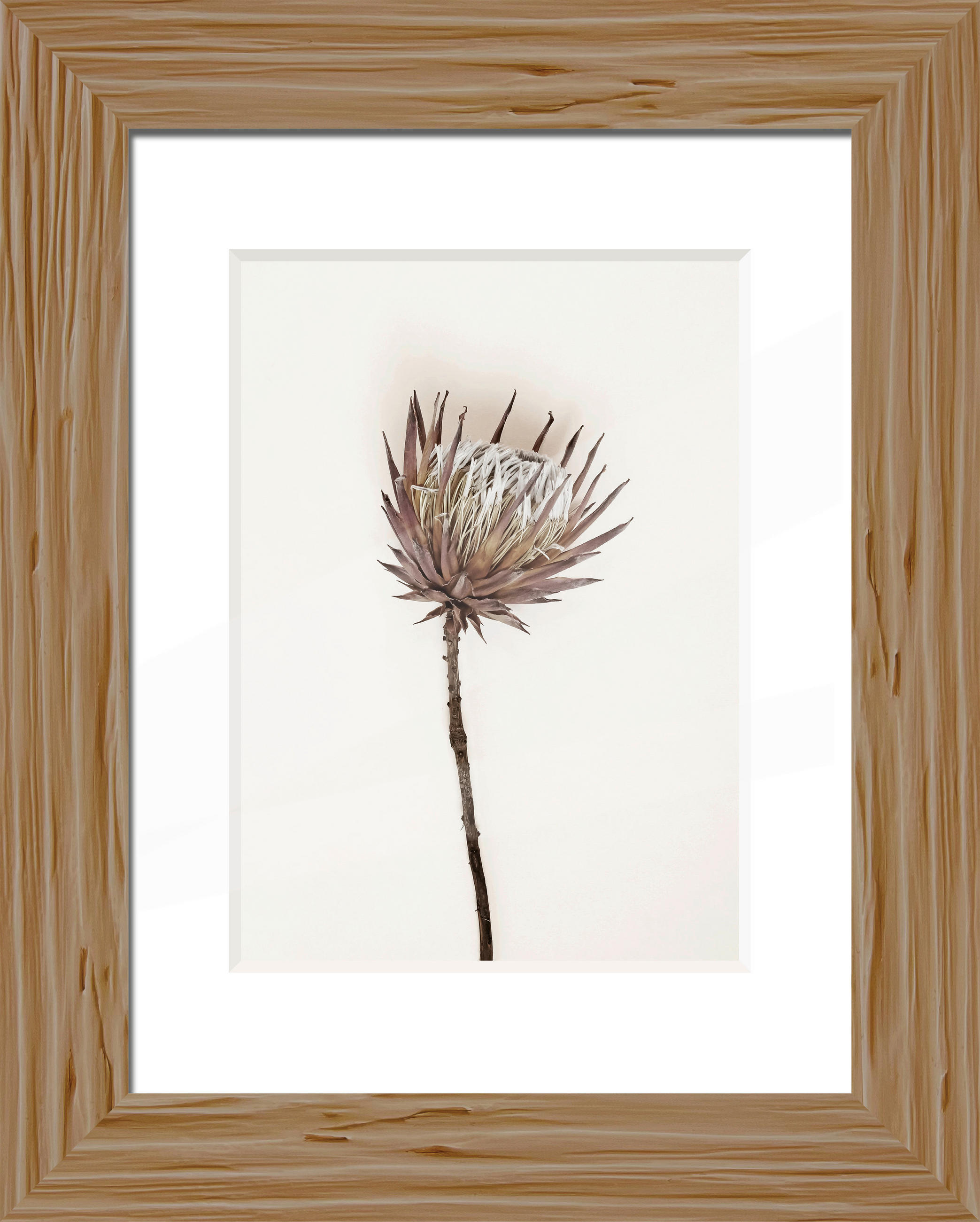 Bilderrahmen natur Holz B/L: ca. 18x24 cm