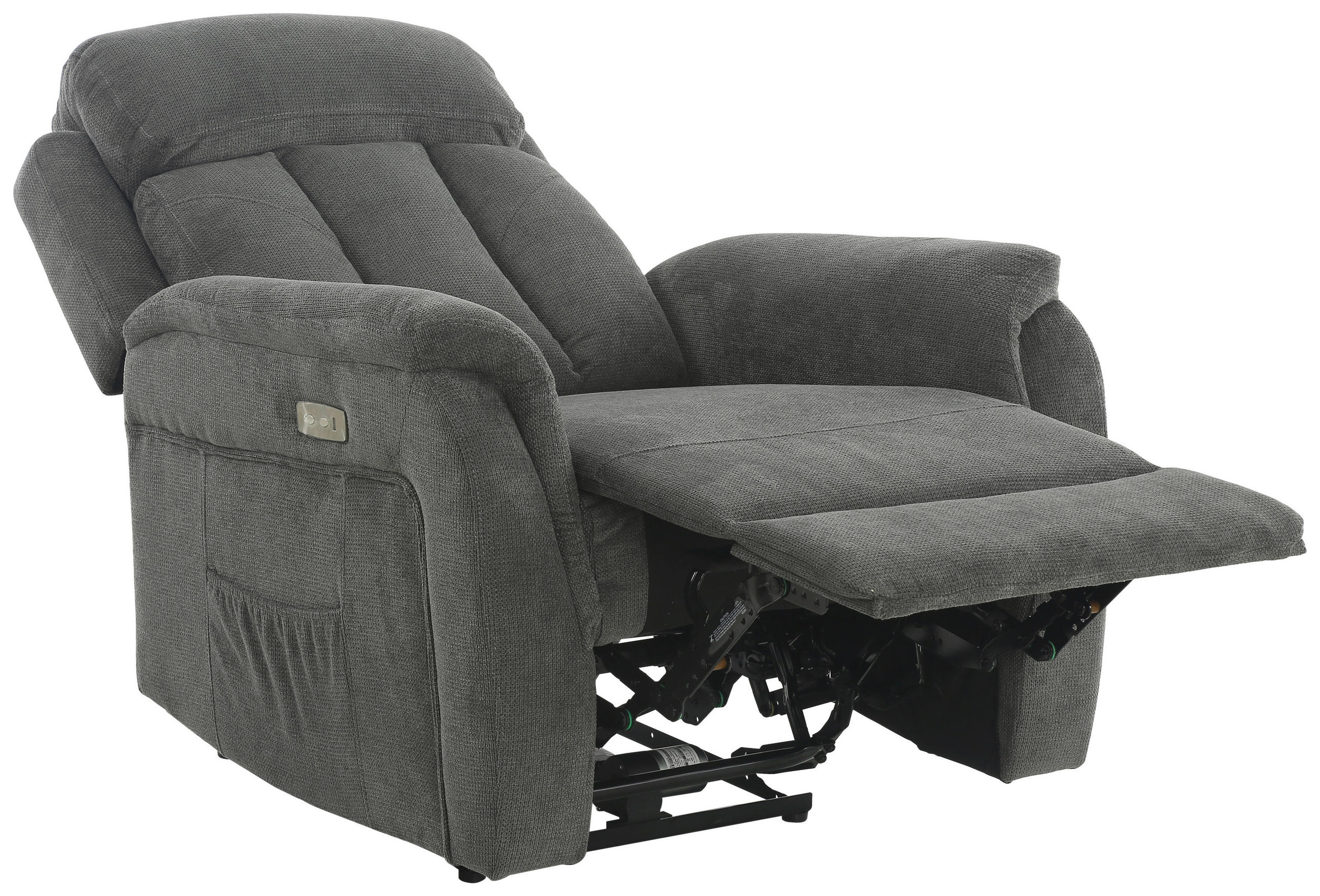 Thumbnail - Sessel FM-3216-1P grau Microfaser B/H/T: ca. 85x100x95 cm