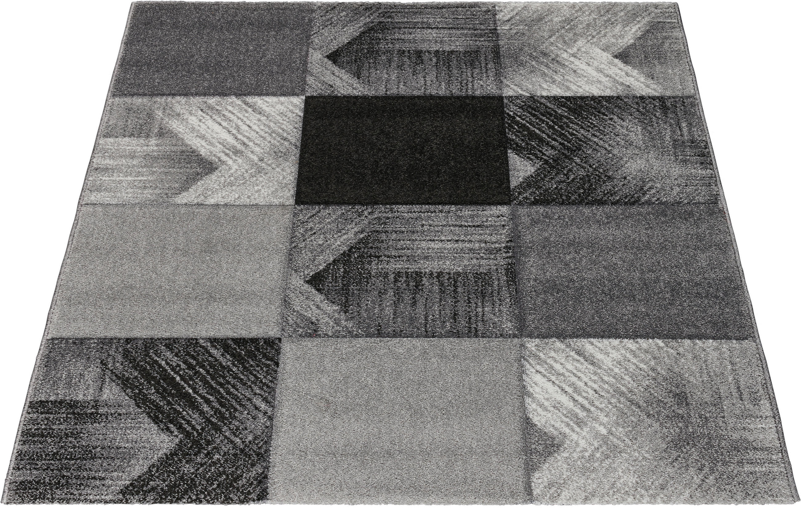 Thumbnail - Webteppich Malta grau B/L: ca. 160x230 cm