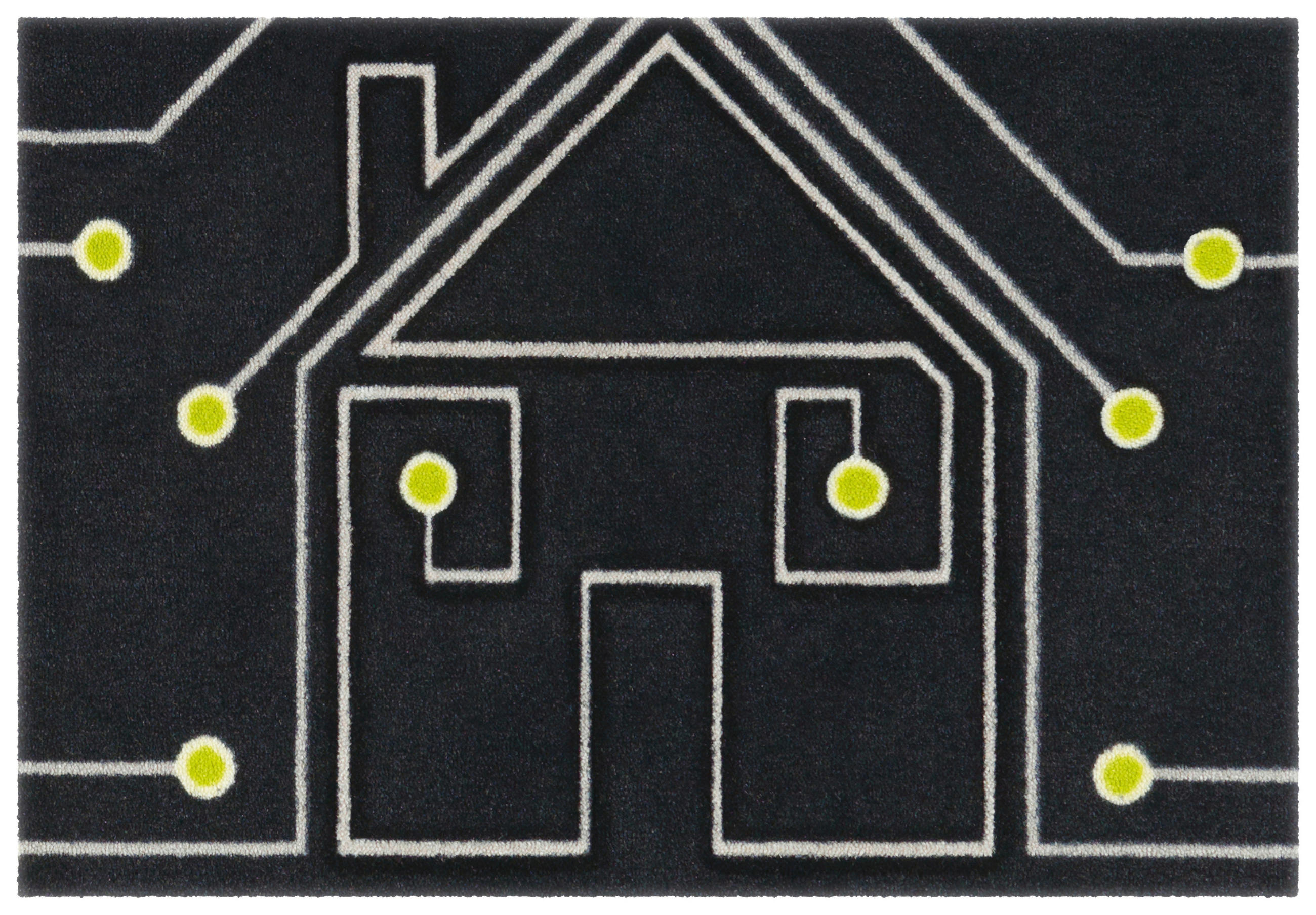 Arte Espina Kurzflorteppich Living Mat 60 anthrazit B/L: ca. 64x168 cm