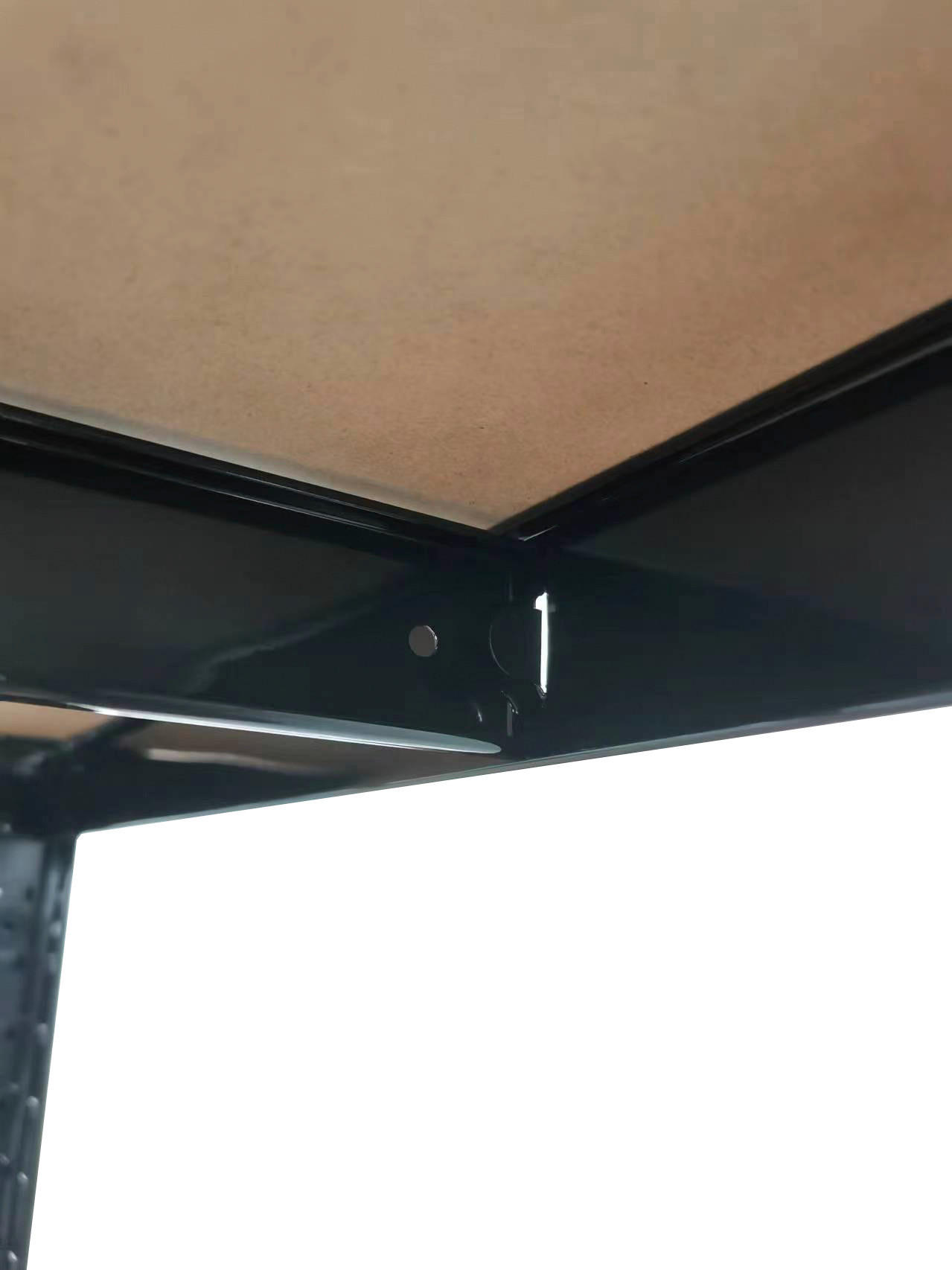 Thumbnail - Schwerlaststeckregal schwarz B/H/T: ca. 90x180x60 cm