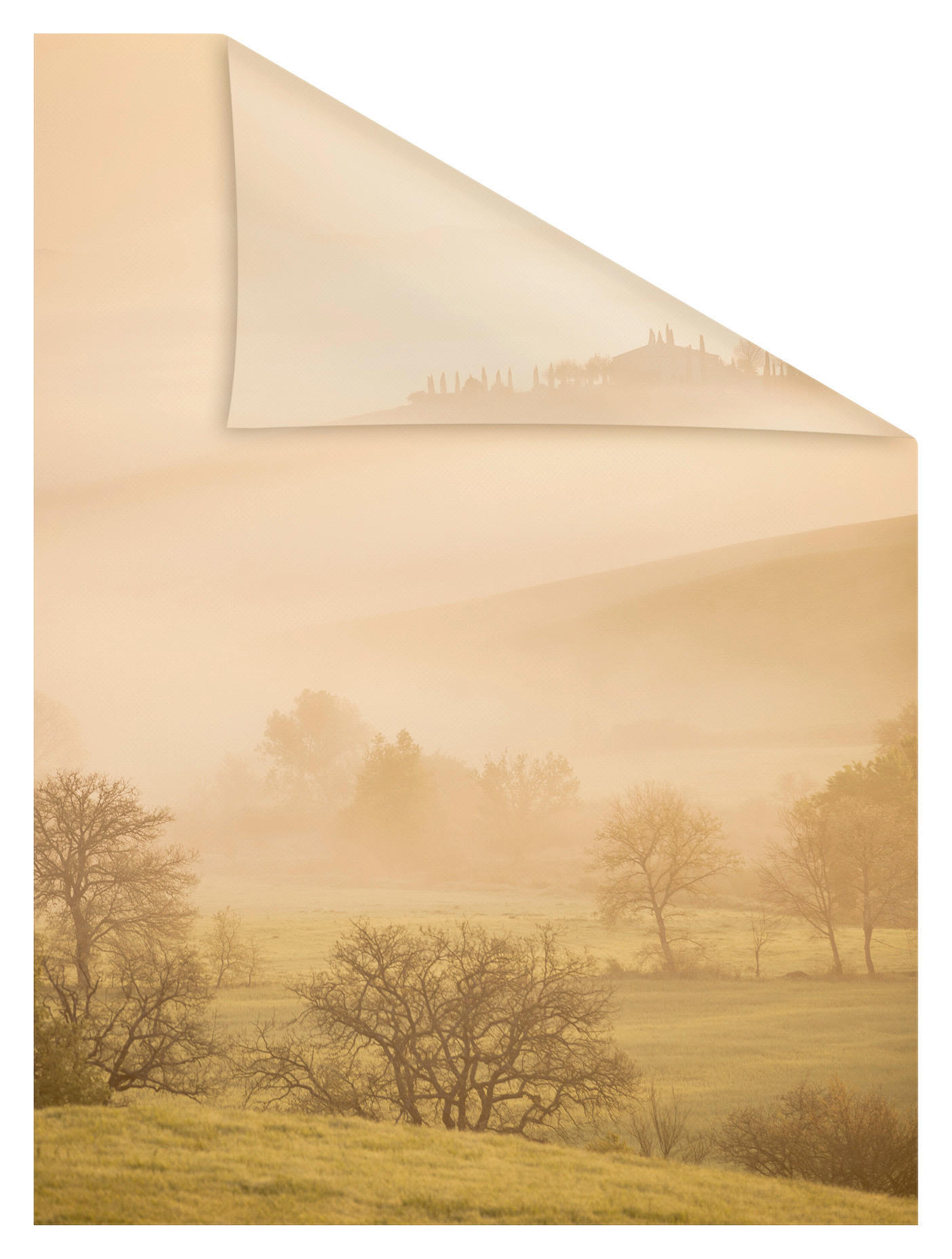 Thumbnail - LICHTBLICK Fensterfolie Toskana Natur Toskana orange B/L: ca. 100x130 cm