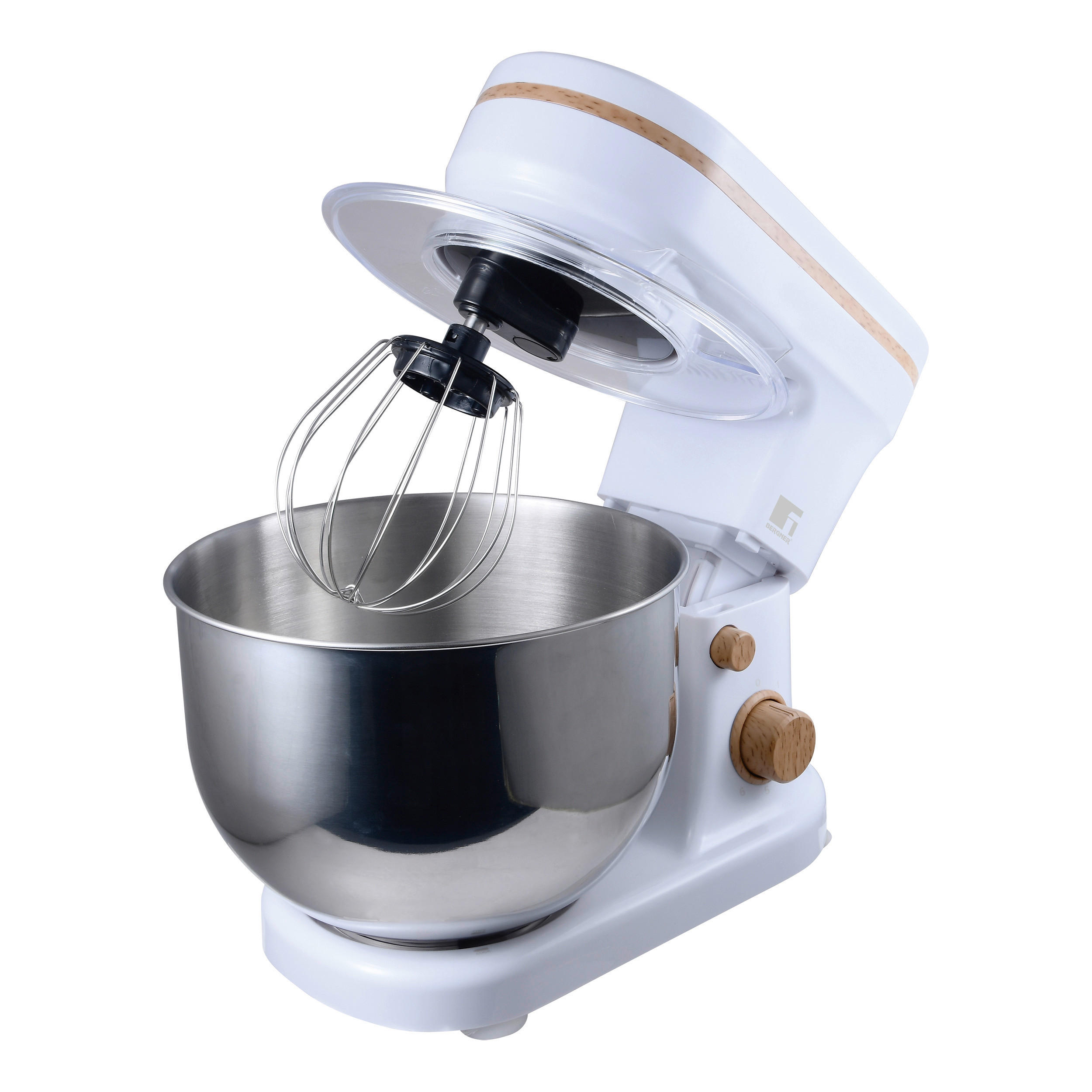 BERGNER Standmixer silber weiß