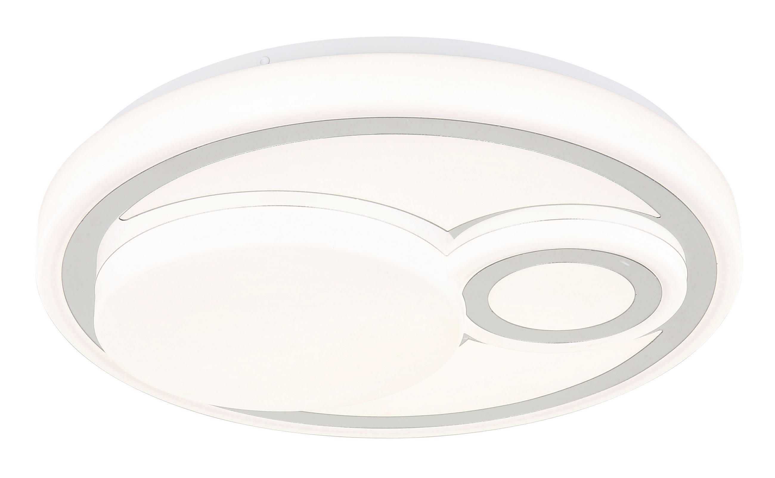 Thumbnail - GLOBO LED-Deckenleuchte Ruiz weiß Opal Metall Kunststoff H/D: ca. 7,5x38 cm