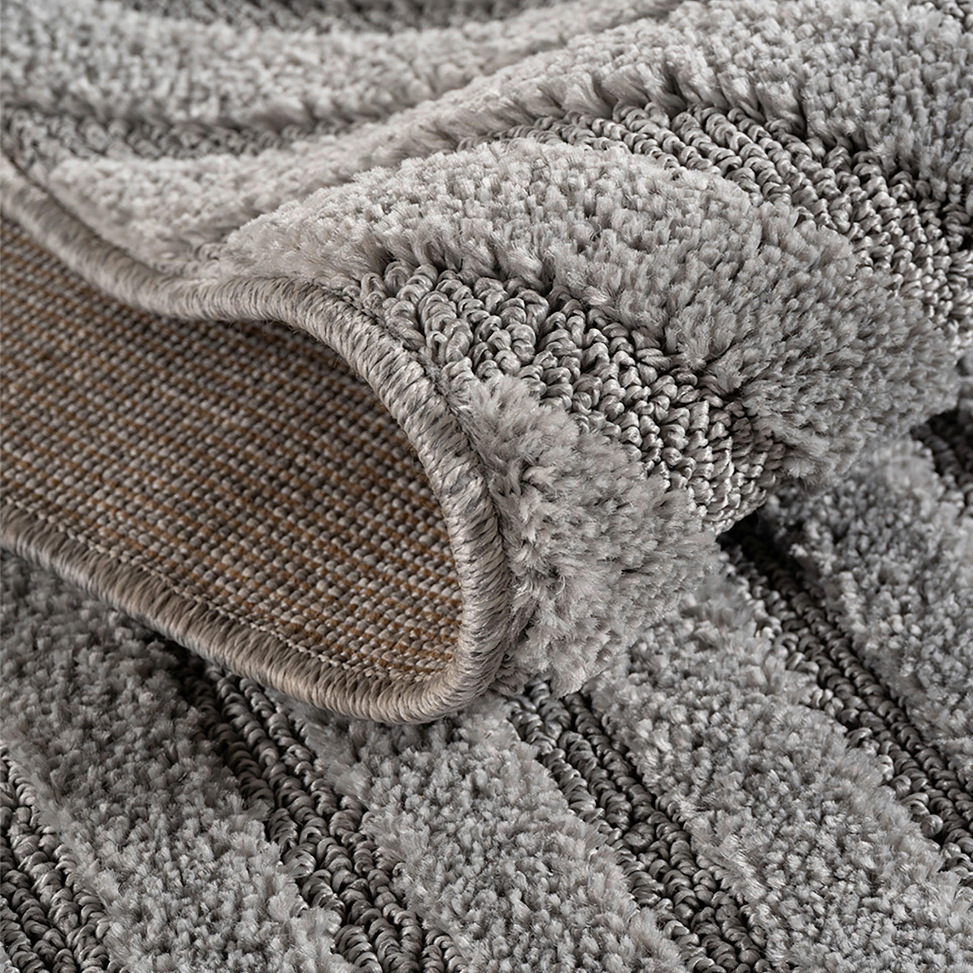 Thumbnail - Ayyildiz Kurzflorteppich ART silber B/H/L: ca. 240x0,8x340 cm