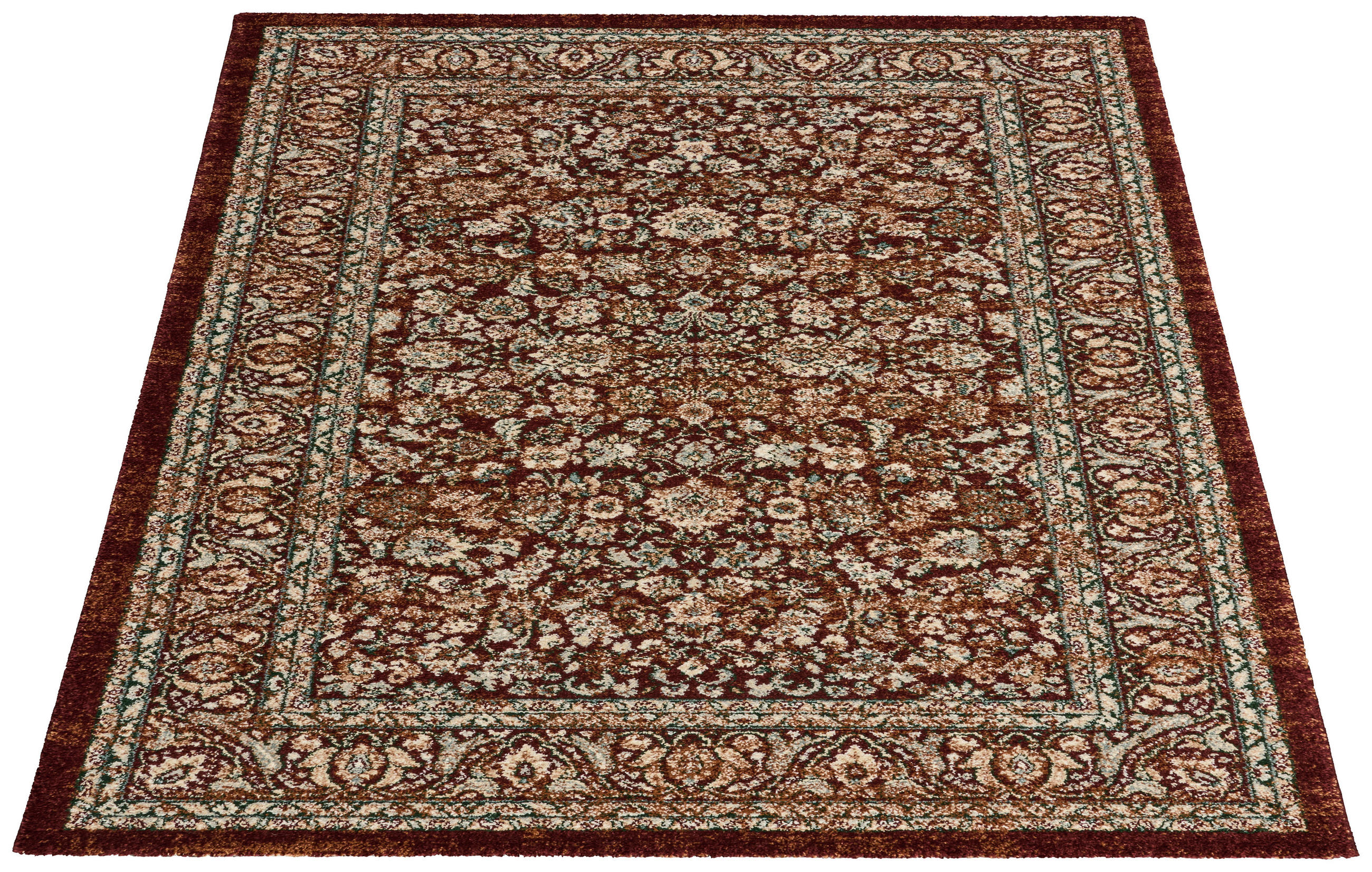 Thumbnail - Webteppich Riviera rot B/L: ca. 80x250 cm