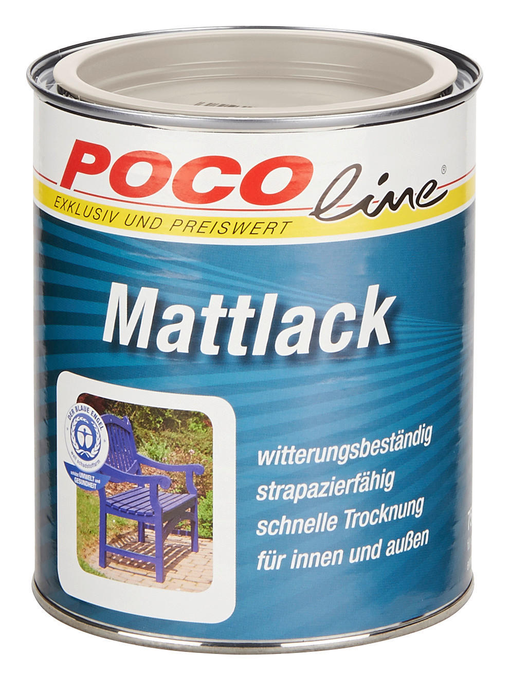 POCOline Mattlack cremeweiß matt ca. 0,75 l