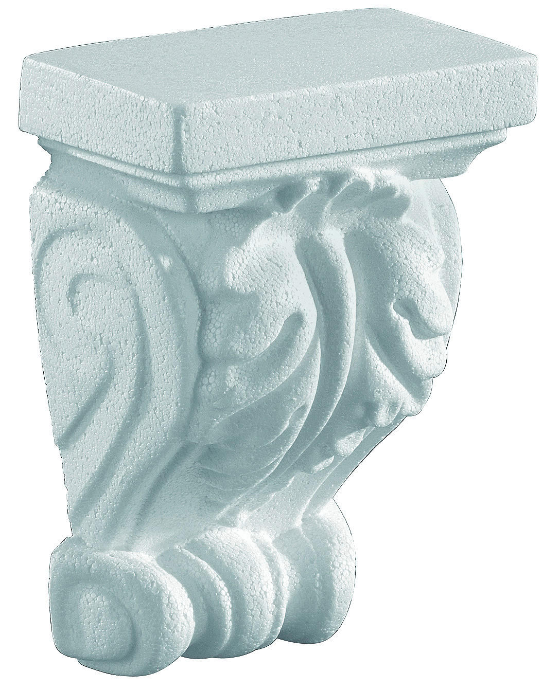 Konsole weiß B/L: ca. 12x17 cm