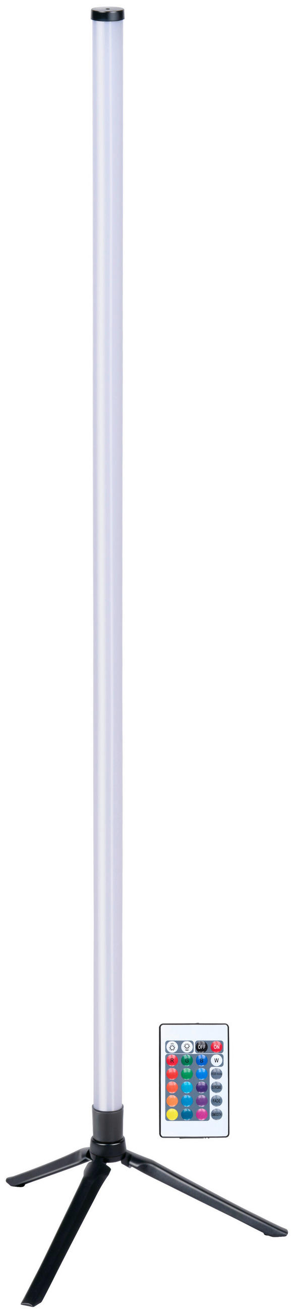 Thumbnail - Grundig LED-Stehleuchte schwarz B/H/L: ca. 2,5x2,5x120 cm