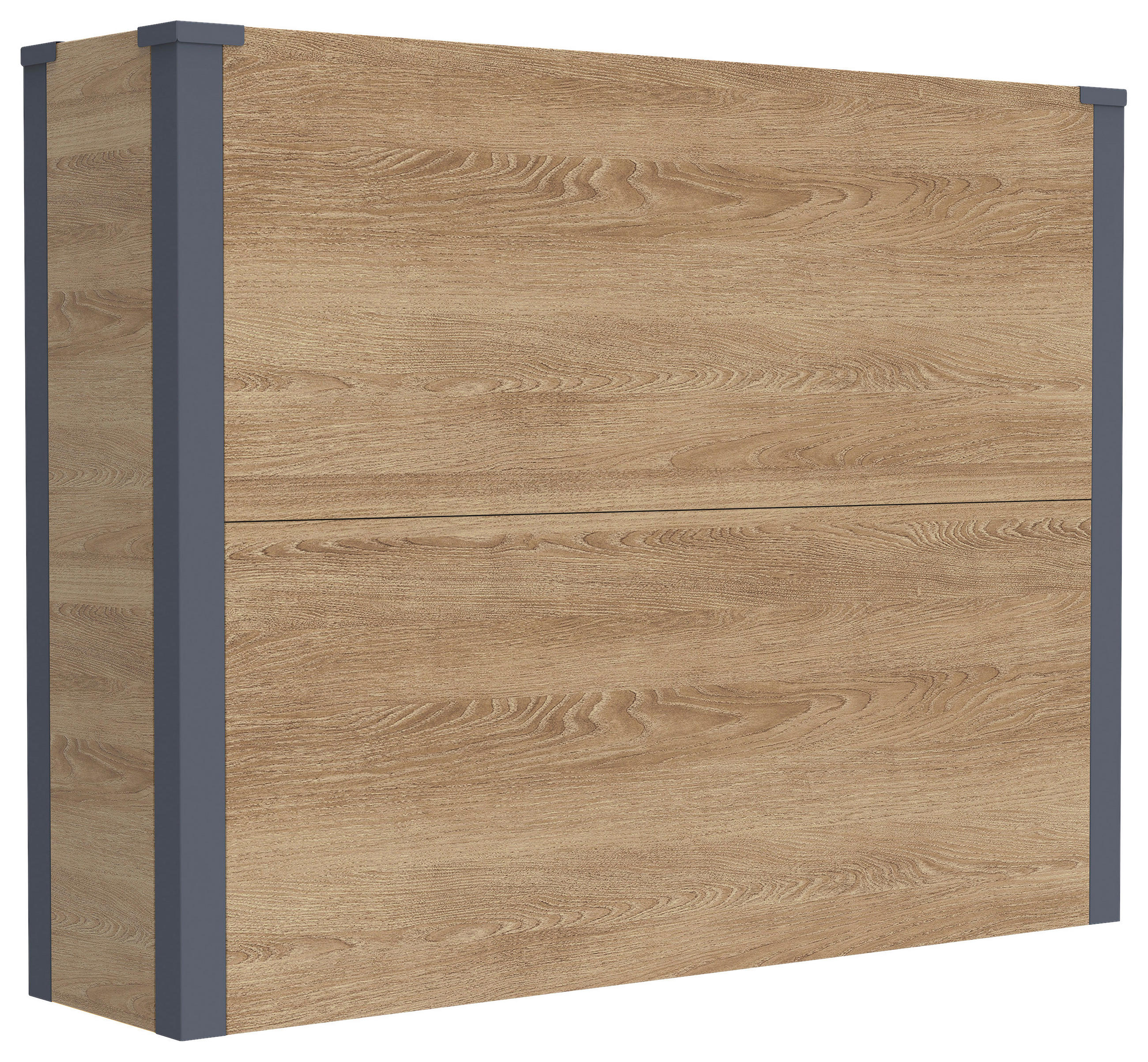 Westmann Pflanzkasten Talus Holzoptik Metall B/H/L: ca. 100x77x25 cm