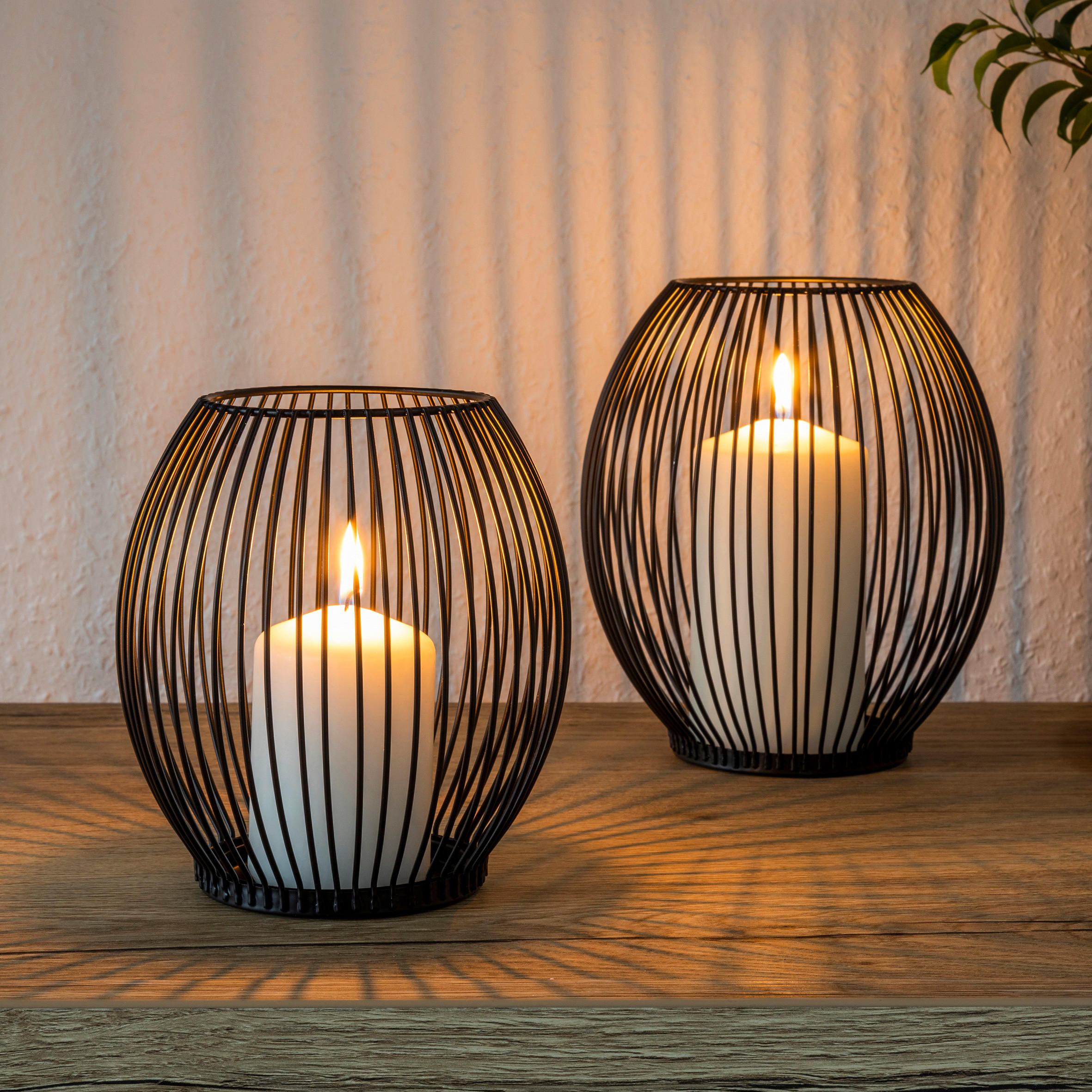 Thumbnail - HI Kerzenhalter schwarz Metall