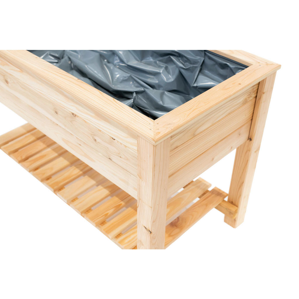 Thumbnail - Westmann Stelzenhochbeet natur Holz B/H/T: ca. 120x75x65 cm