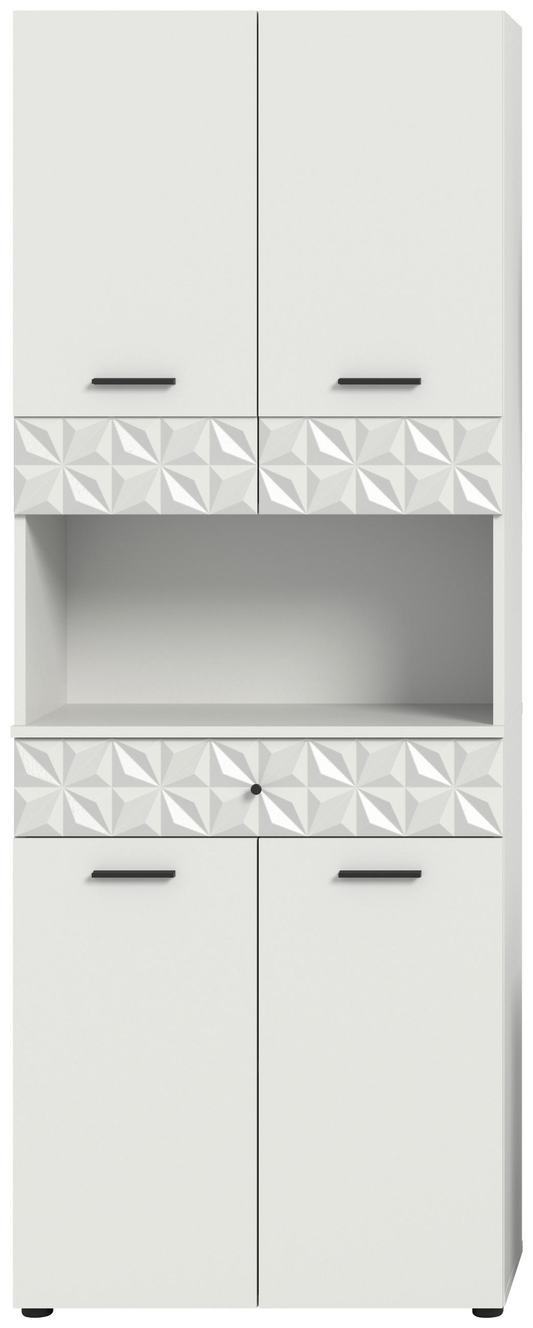 Thumbnail - Hochschrank Prisma weiß B/H/T: ca. 70x187x34 cm