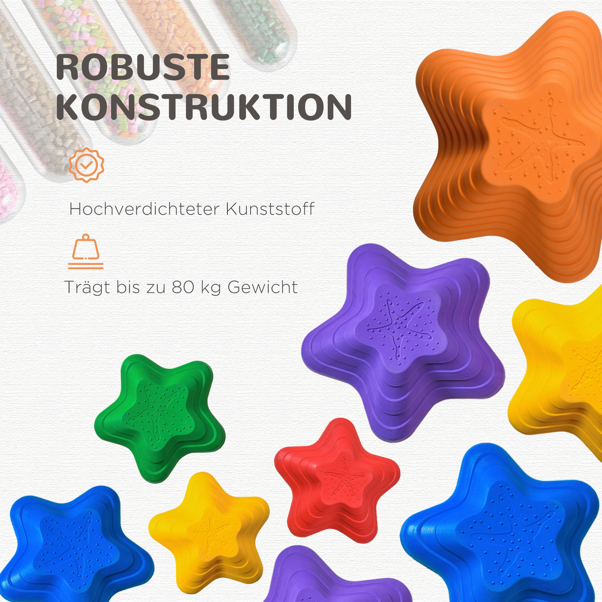 Thumbnail - Outsunny Fluss-Steine B/H/L: ca. 36,5x16x36,5 cm