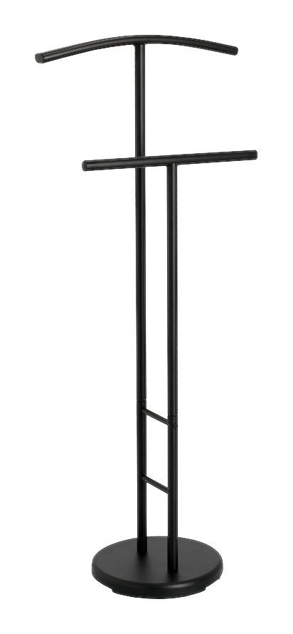 Zeller Herrendiener schwarz Metall B/H/L: ca. 28x114x46 cm
