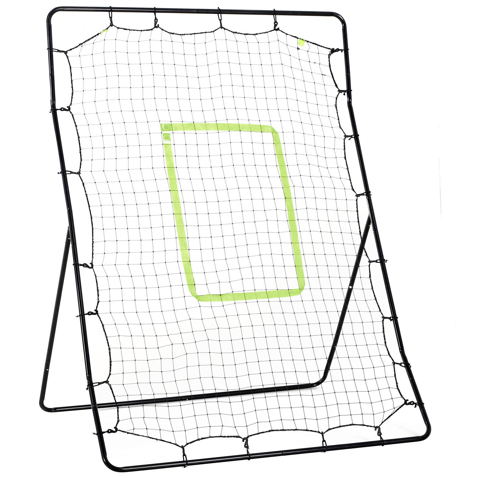 HOMCOM Rebounder schwarz Polyethylen B/H/L: ca. 90x174x123 cm