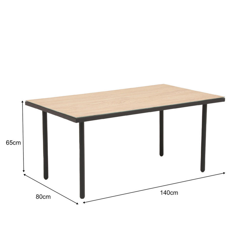 Thumbnail - POCOline Gartensitzgruppe Milos dunkelgrau Stahl