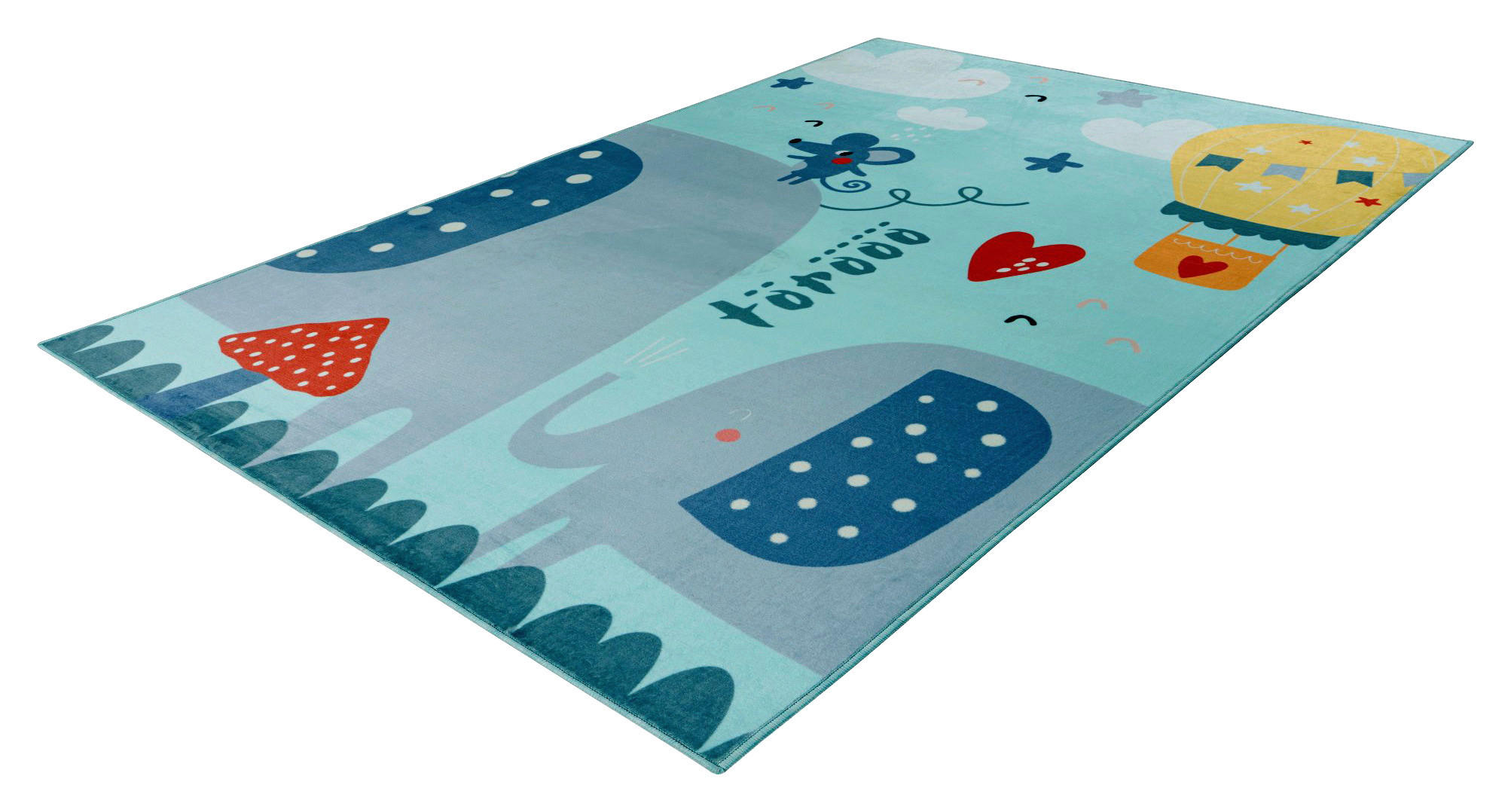 Obsession Teppich Magic Kids ML mehrfarbig B/H/L: ca. 115x11,5x160 cm