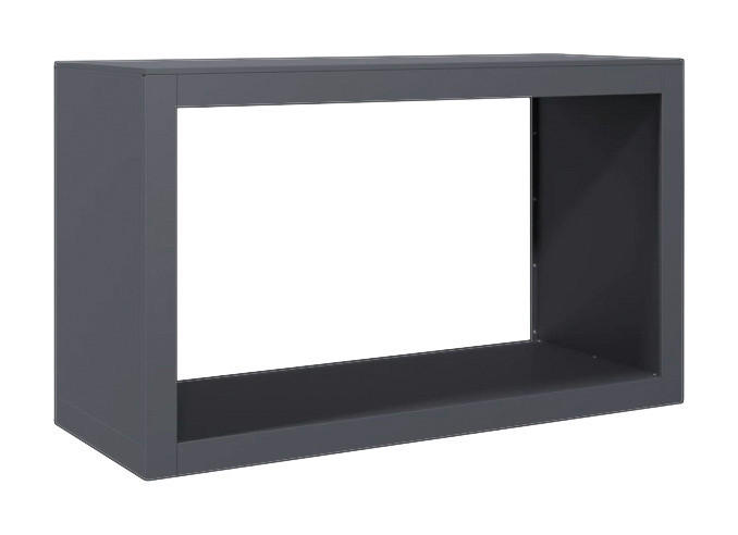 vidaXL Brennholzregal anthrazit