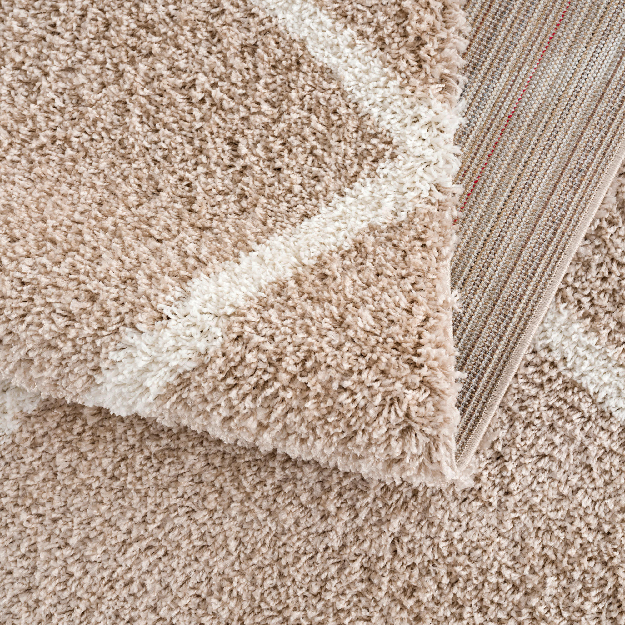 Thumbnail - Sanat Hochflorteppich MADRID beige B/L: ca. 160x230 cm