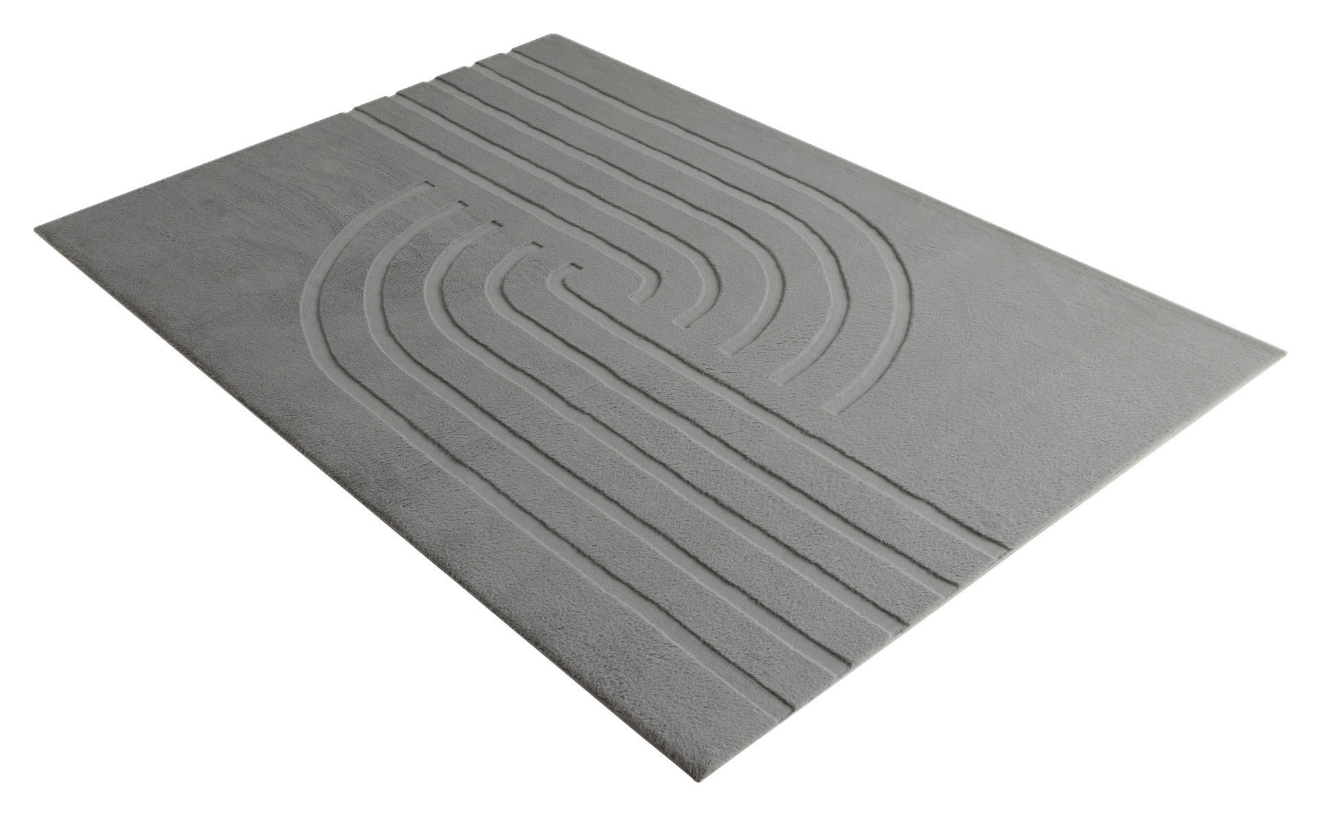 Obsession Teppich Zen Deluxe grau B/H/L: ca. 80x8x150 cm