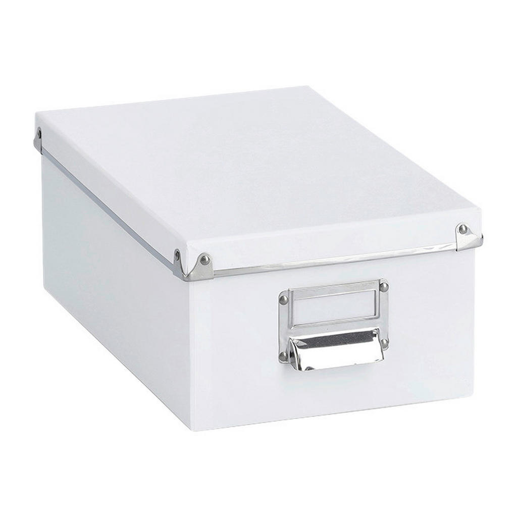 Thumbnail - Zeller Aufbewahrungsboxen-Set weiß Metall