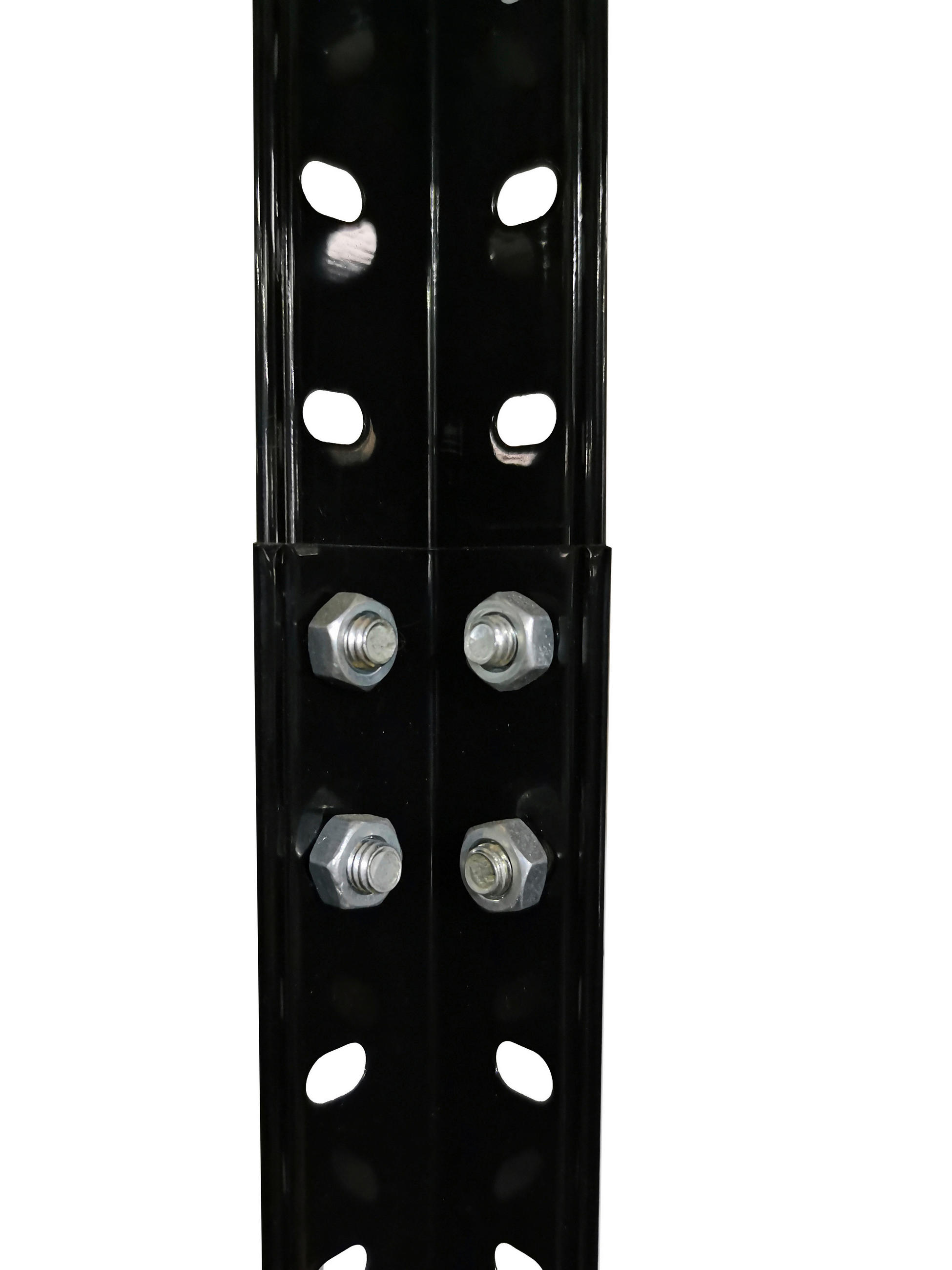 Thumbnail - Schwerlaststeckregal schwarz B/H/T: ca. 75x150x40 cm